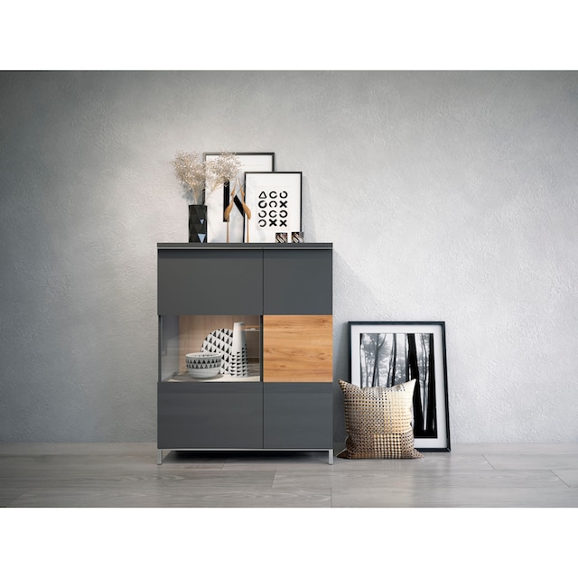 Places of Style Vitrine »Onyx«, mit Soft-Close-Funktion bei OTTO