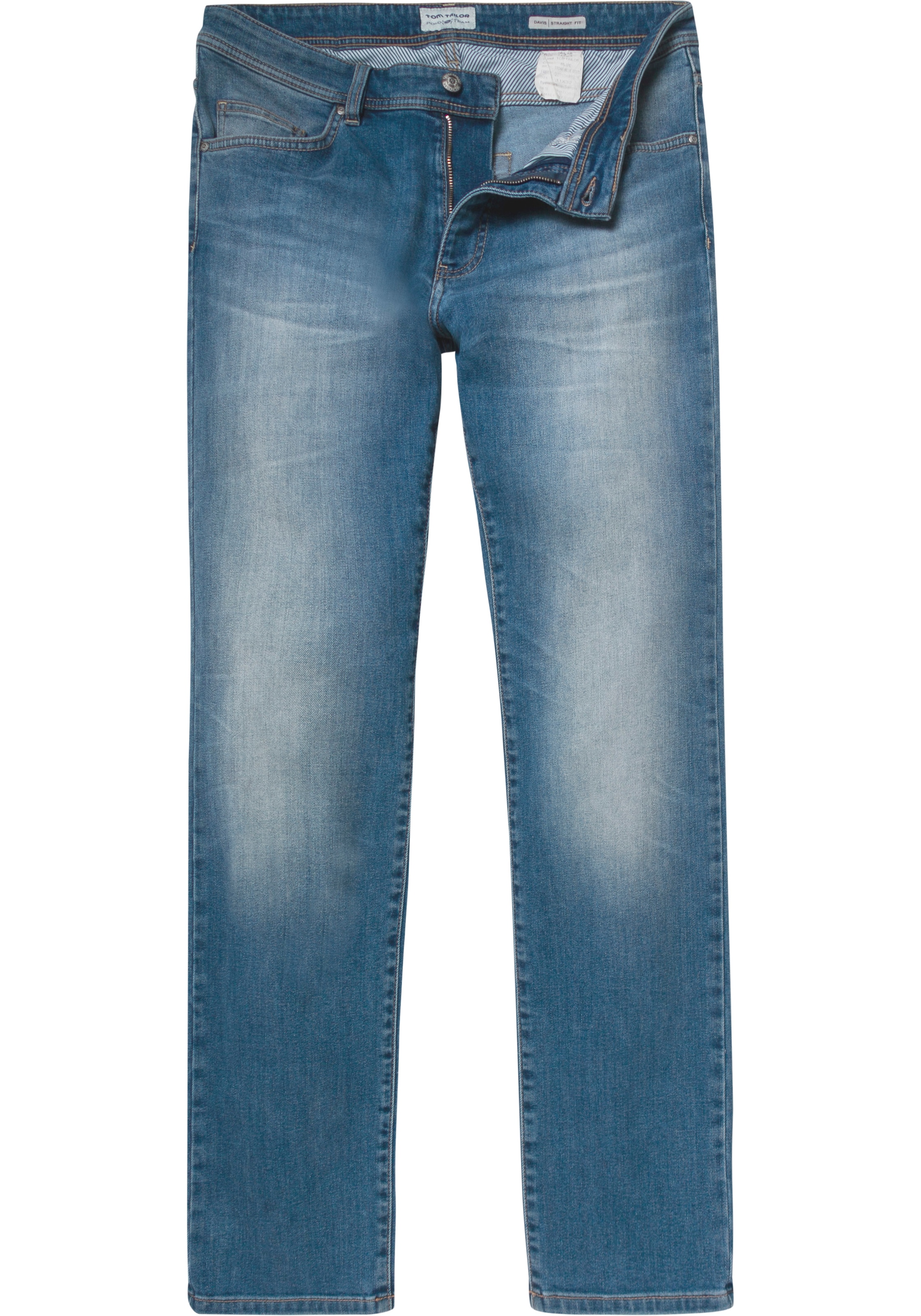 Waschung »DAVIS«, Team bei OTTO Polo online TOM 5-Pocket-Jeans mit used kaufen TAILOR