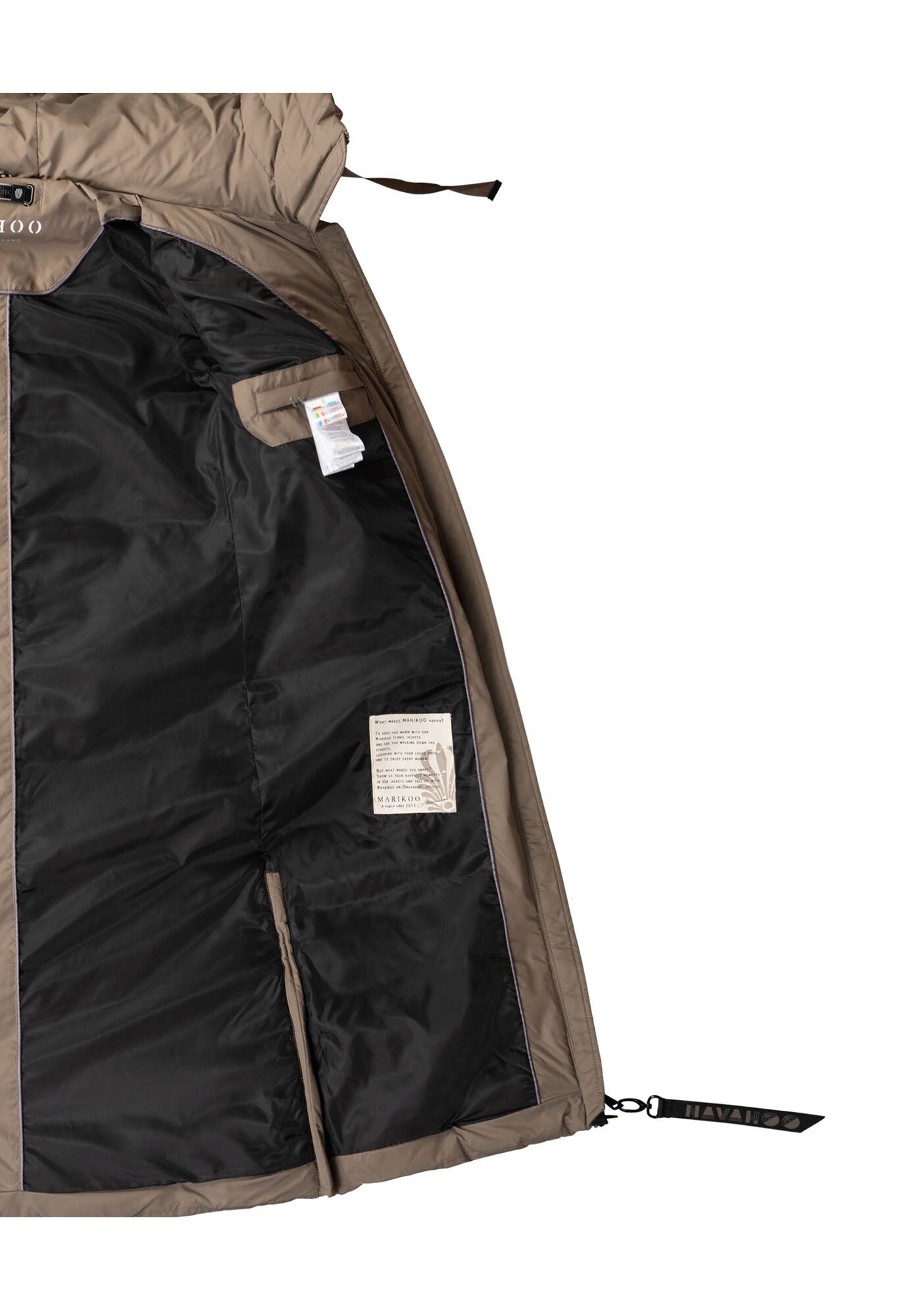 Navahoo Winterjacke »Navahoo Mondmaedchen Damen Winter Steppmantel N036«