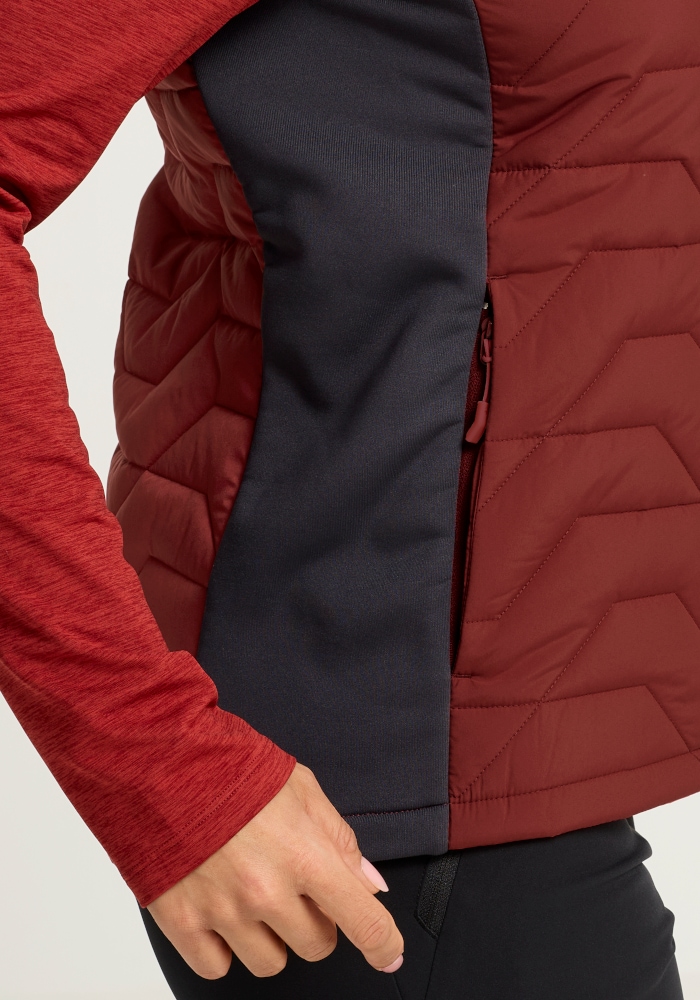 Jack Wolfskin Funktionsweste »FLEXTREK INS VEST W« Isolationsweste, warm, 3-in-1 kompatibel