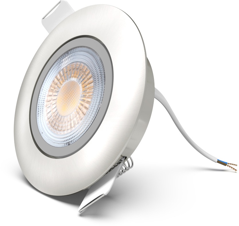 B.K.Licht LED Einbauleuchte »Volantis«, 10 flammig, Leuchtmittel LED-Board | LED fest integriert, LED Einbaustrahler Spots Einbauspots Deckenleuchten inkl.5W 450lm SET