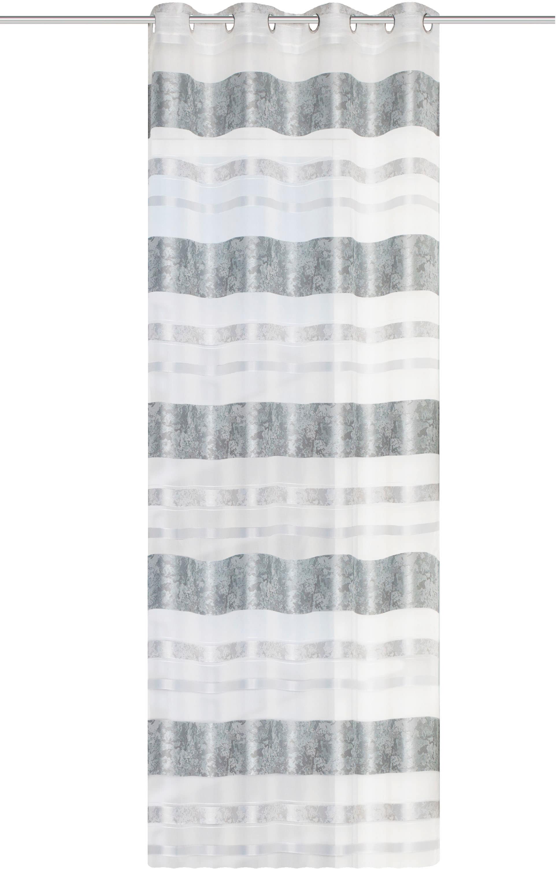 HOME WOHNIDEEN Vorhang »KIRAN« Ösen 1 Stk. tlg. HxB: 245x140, Jacquardmusterung