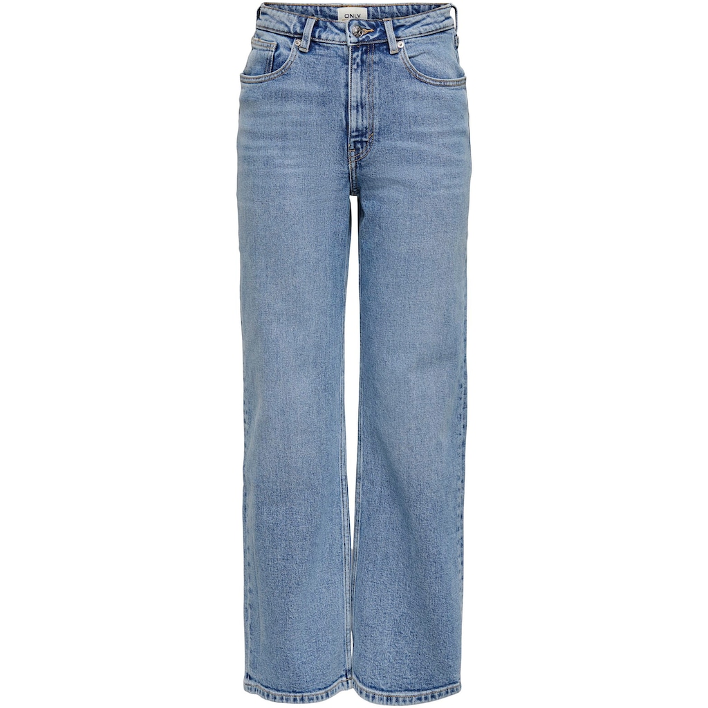 ONLY High-waist-Jeans »ONLJUICY HW WIDE LEG«