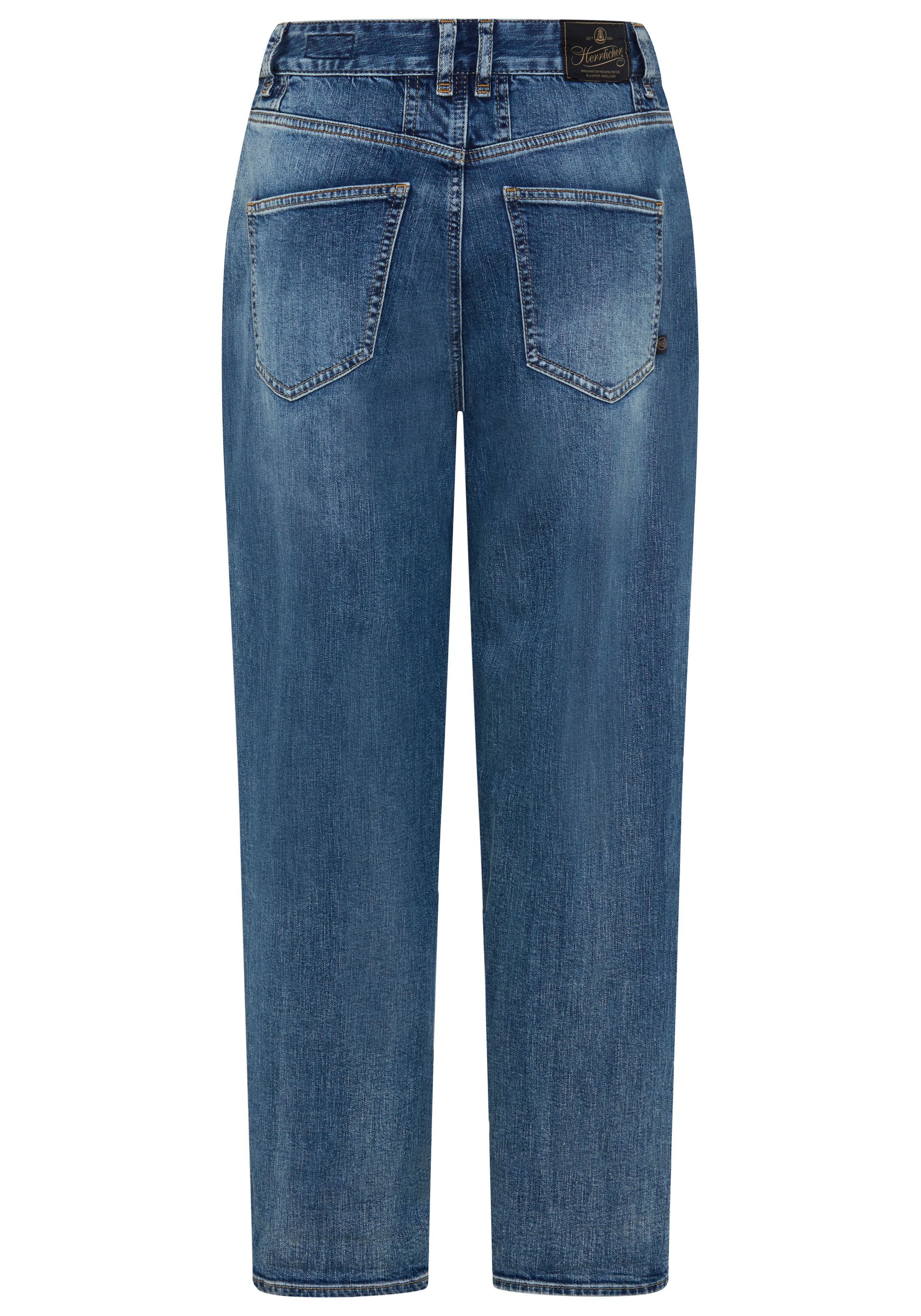 Herrlicher 5-Pocket-Jeans »Brooke Denim Stretch« im Loose Fit, Cropped-Länge