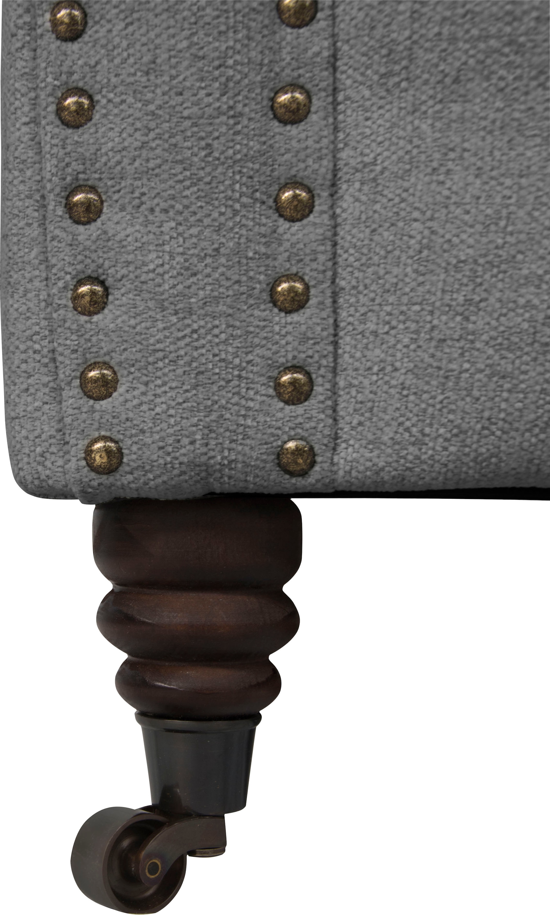 Home affaire Chesterfield-Sofa »Aarburg« aufwändige Knopfheftung und Ziernägel im Chesterfield-Design