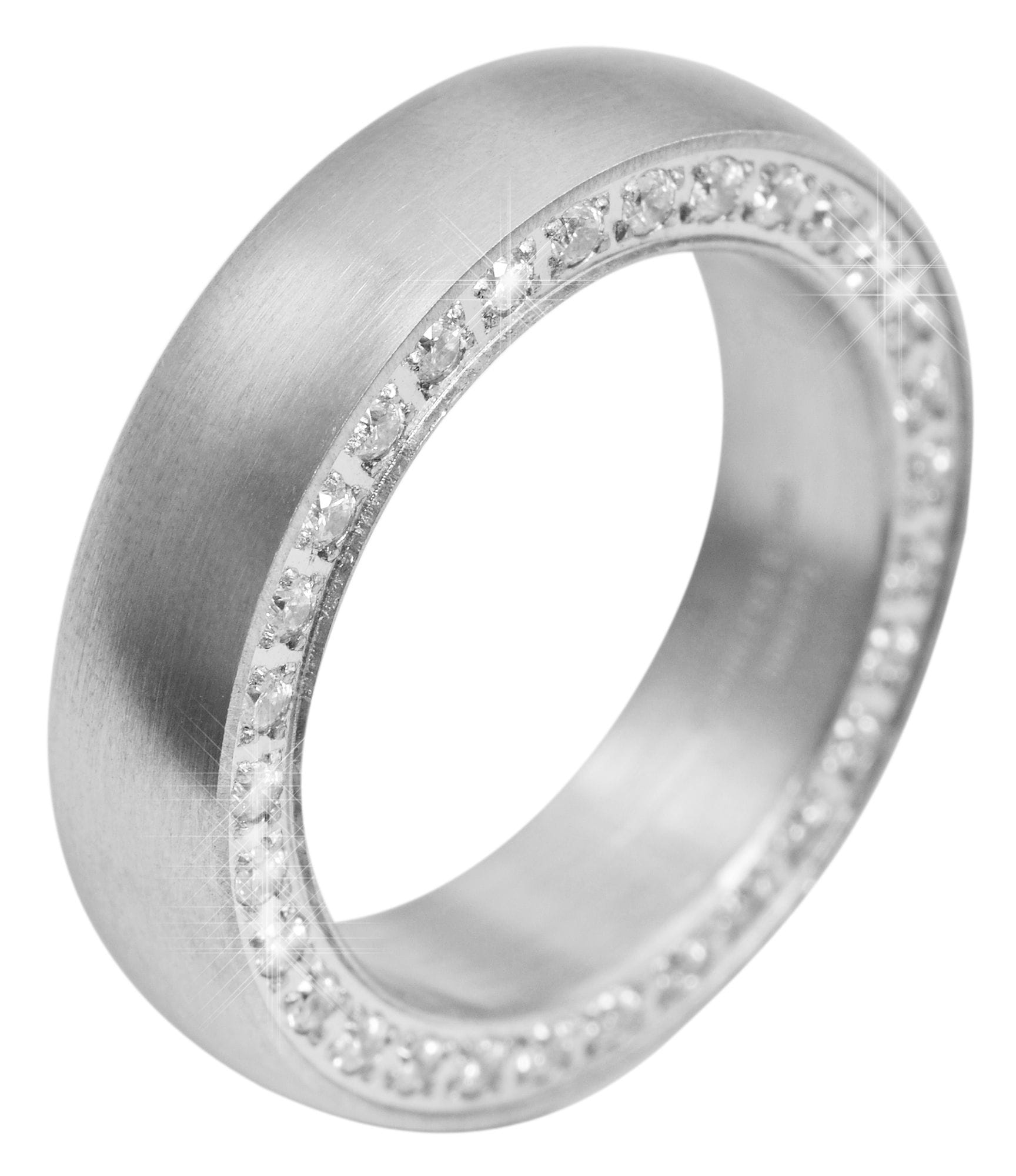 Adelia´s Fingerring »Damen Ring aus Edelstahl«