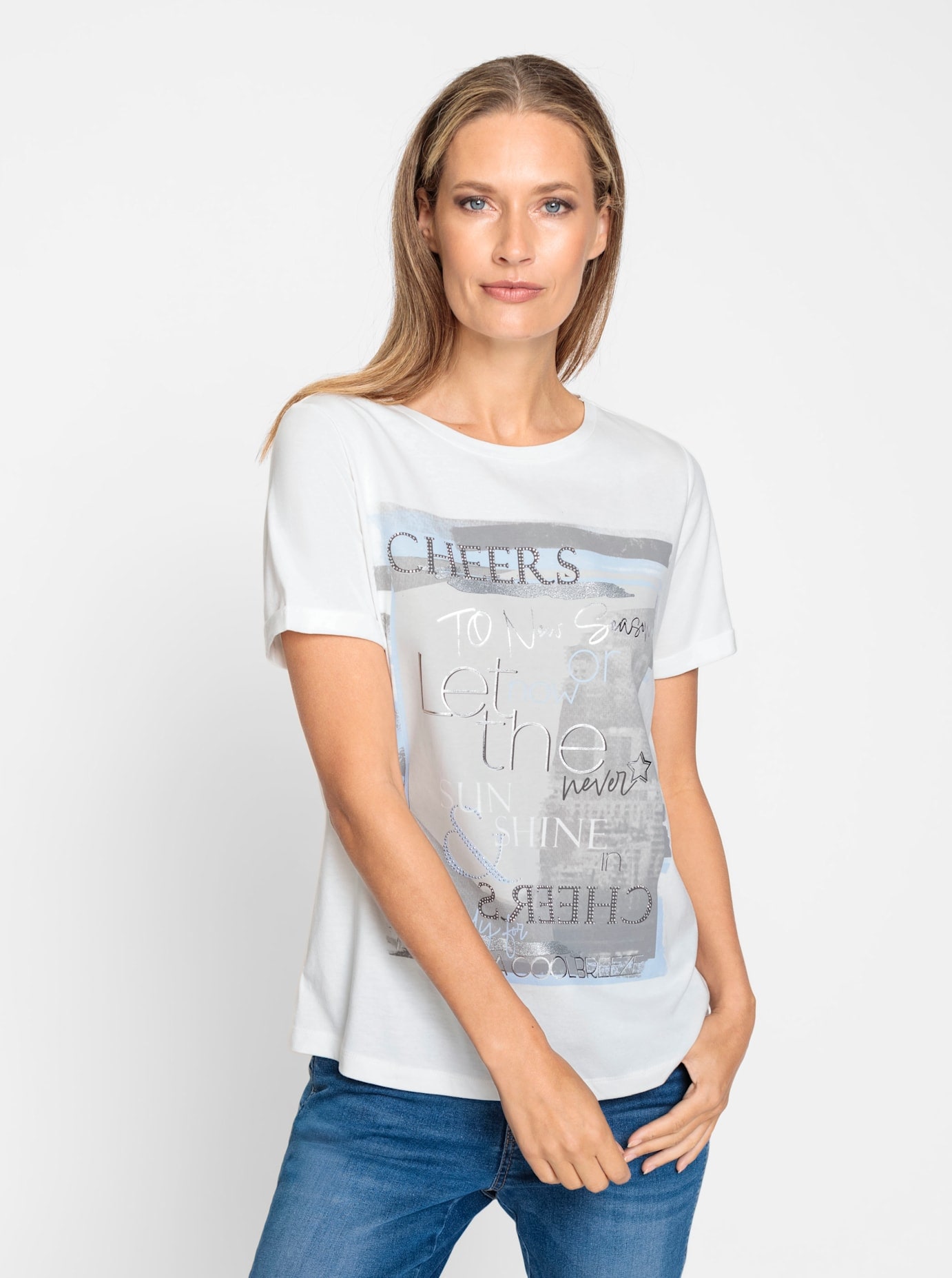 heine T-Shirt »Shirt«, (1 tlg.)