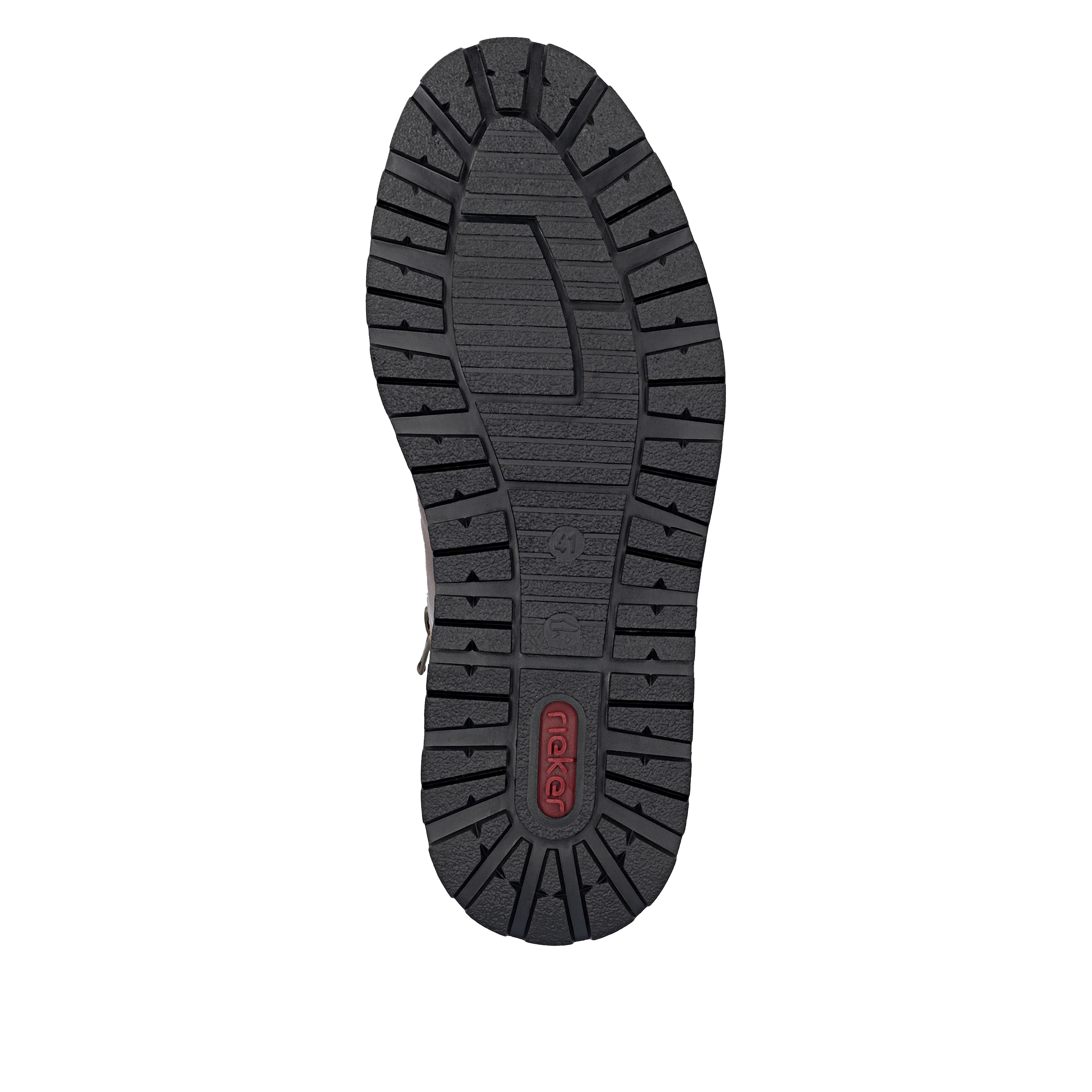 Rieker Schnürschuh  Business Schnürer, Halbschuh, Casual Sneaker mit Innenreißverschluss