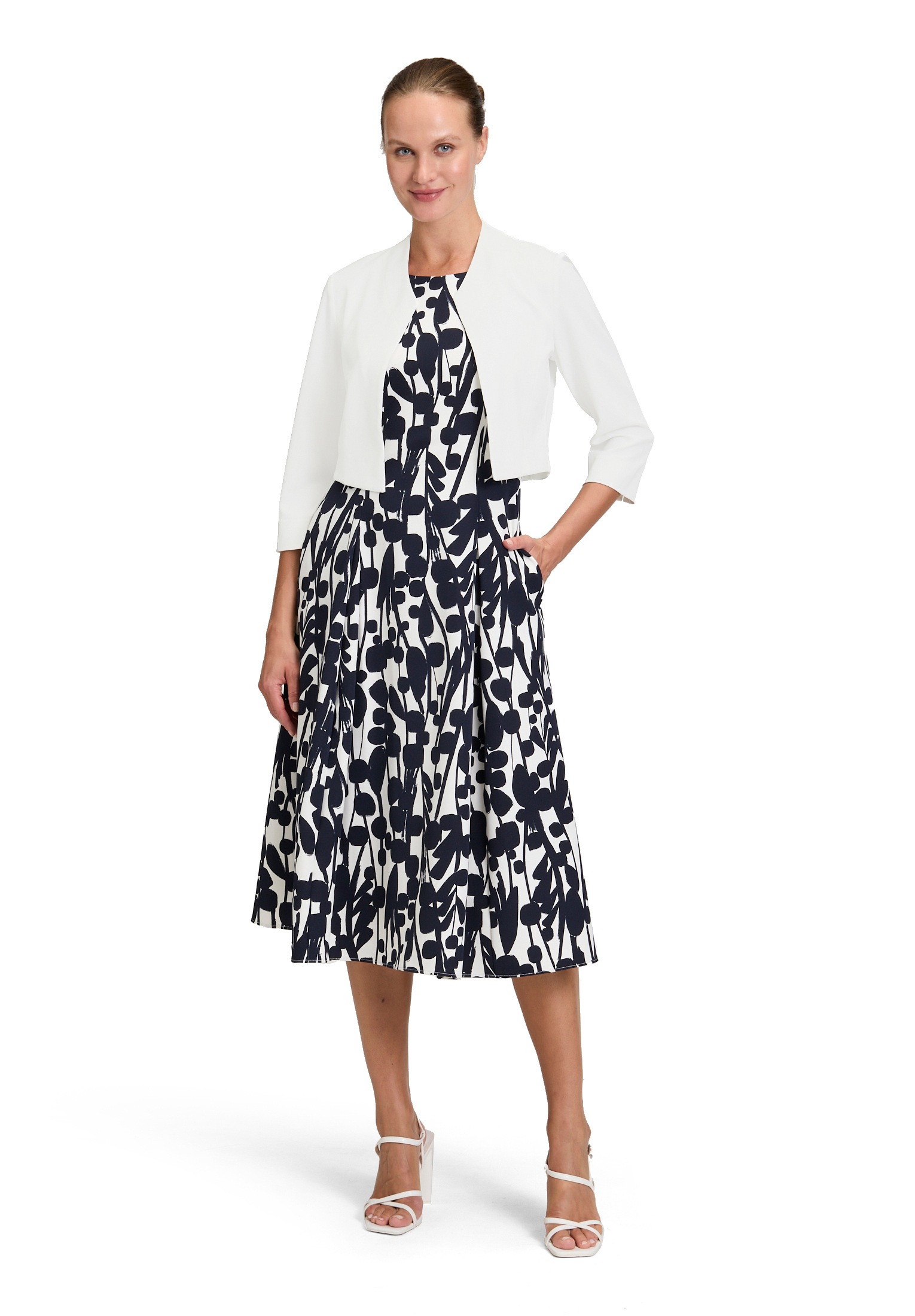 Vera Mont 3/4-Arm-Shirt »Bolero-Jacke figurbetont«