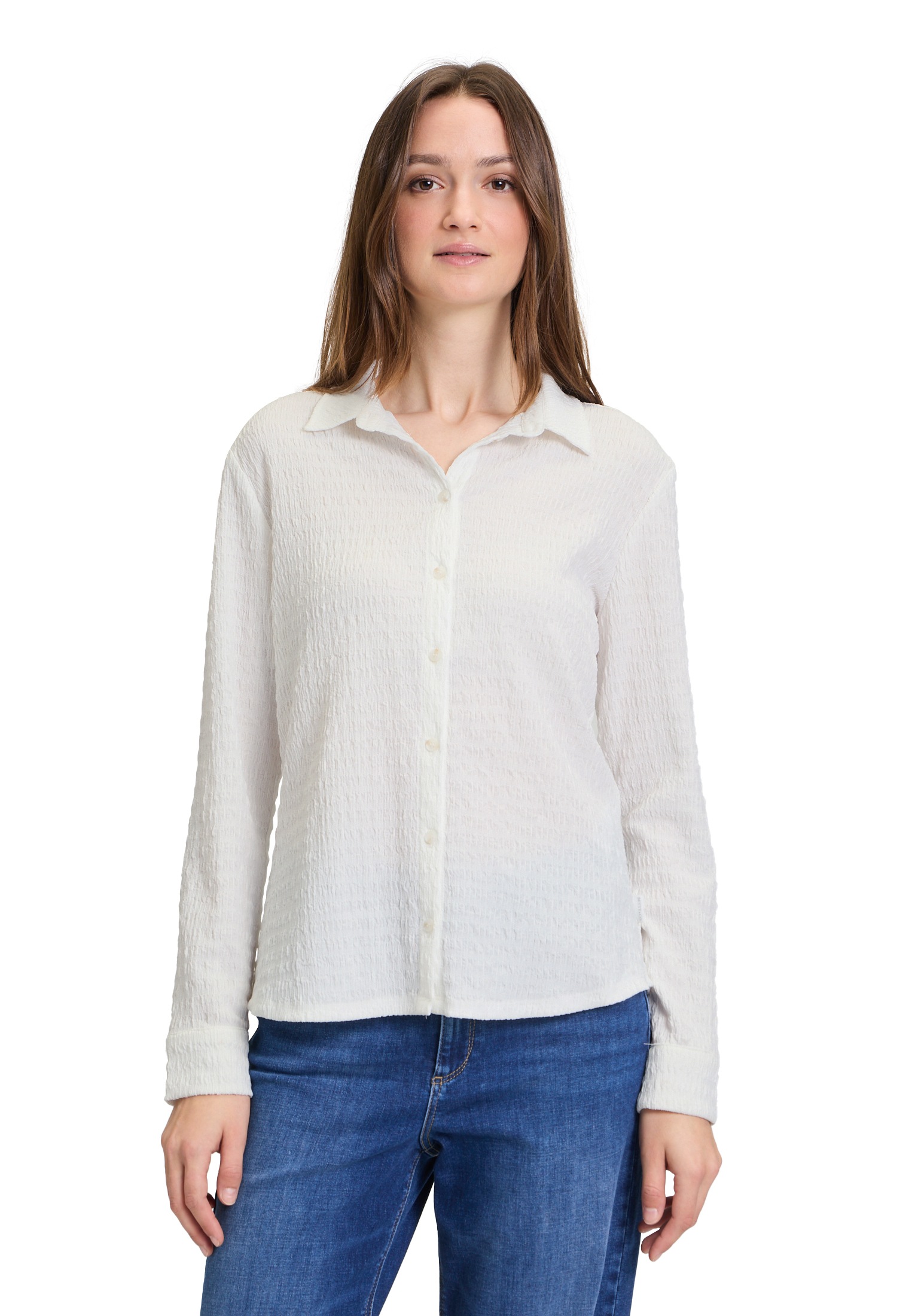 Betty&Co Klassische Bluse »Blusenshirt mit Kragen«