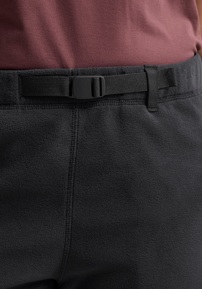 Jack Wolfskin Fleecehose »SOLACE PANTS W«  Fleece-Hose, integrierter Gürtel, elastischer Bund