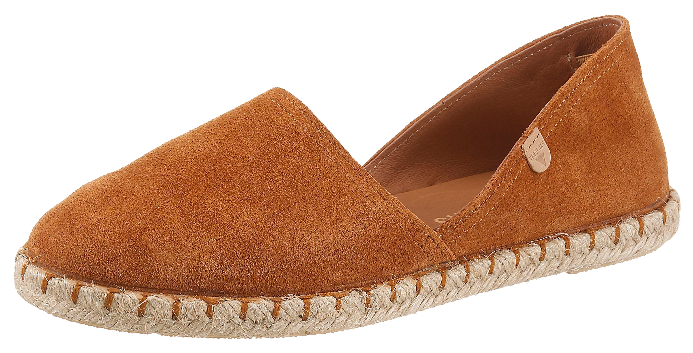VERBENAS Espadrille »CARMEN SERRAJE«  Sommerschuh, Schlappen mit Jute-Rahmen
