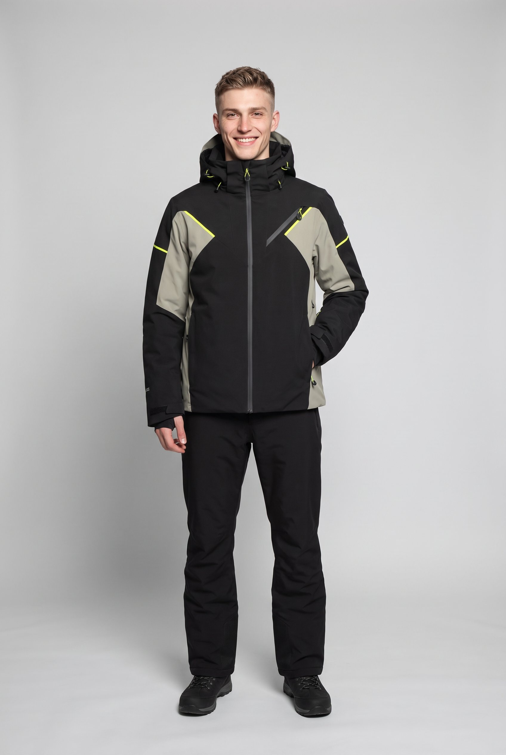 Icepeak Skijacke »ICEPEAK FIRCREST« wasserabweisendes und windabweisendes Material, aus Polyester