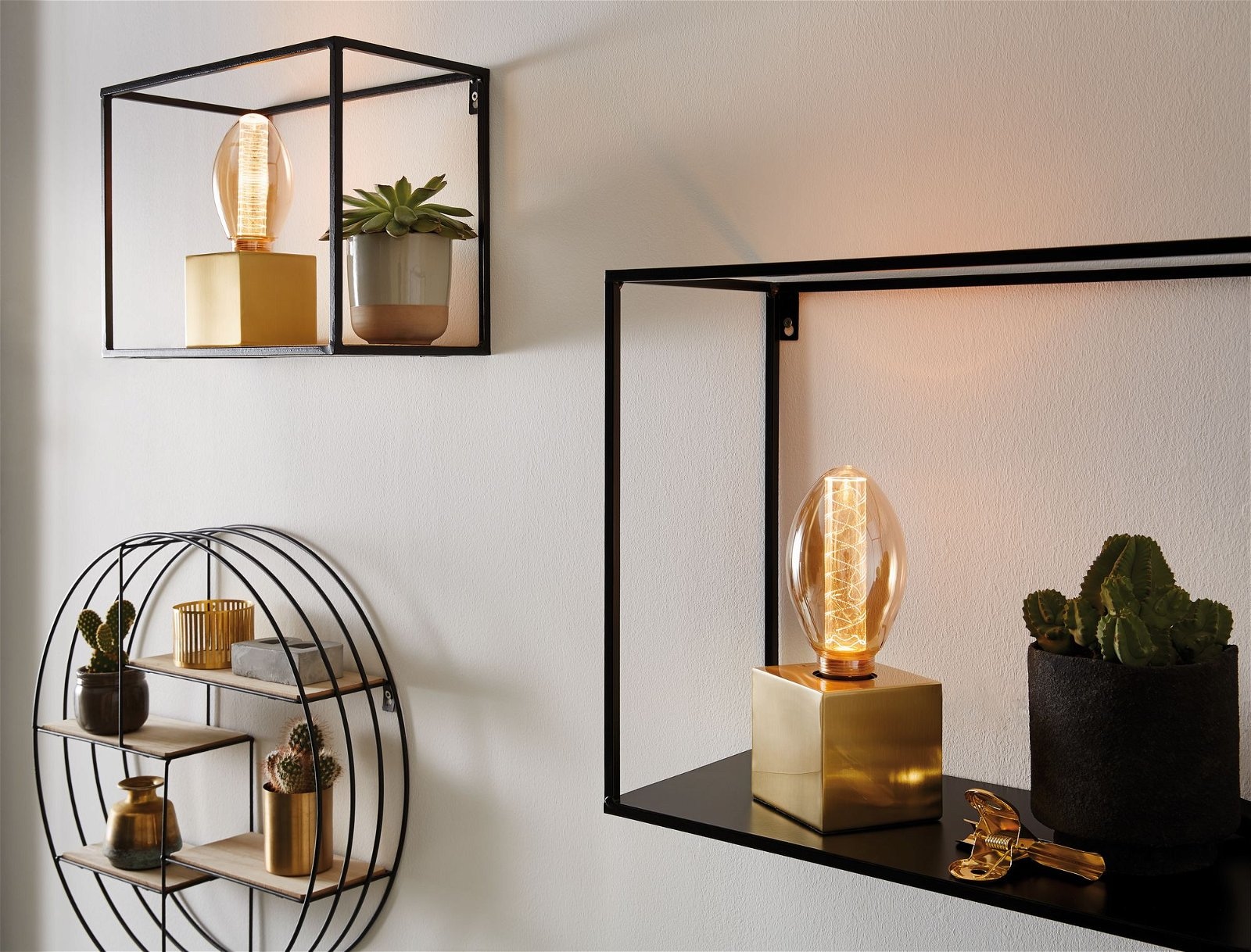Paulmann LED-Leuchtmittel »G95 Inner Glow spiral 230lm gold 1800K«, 1 St.