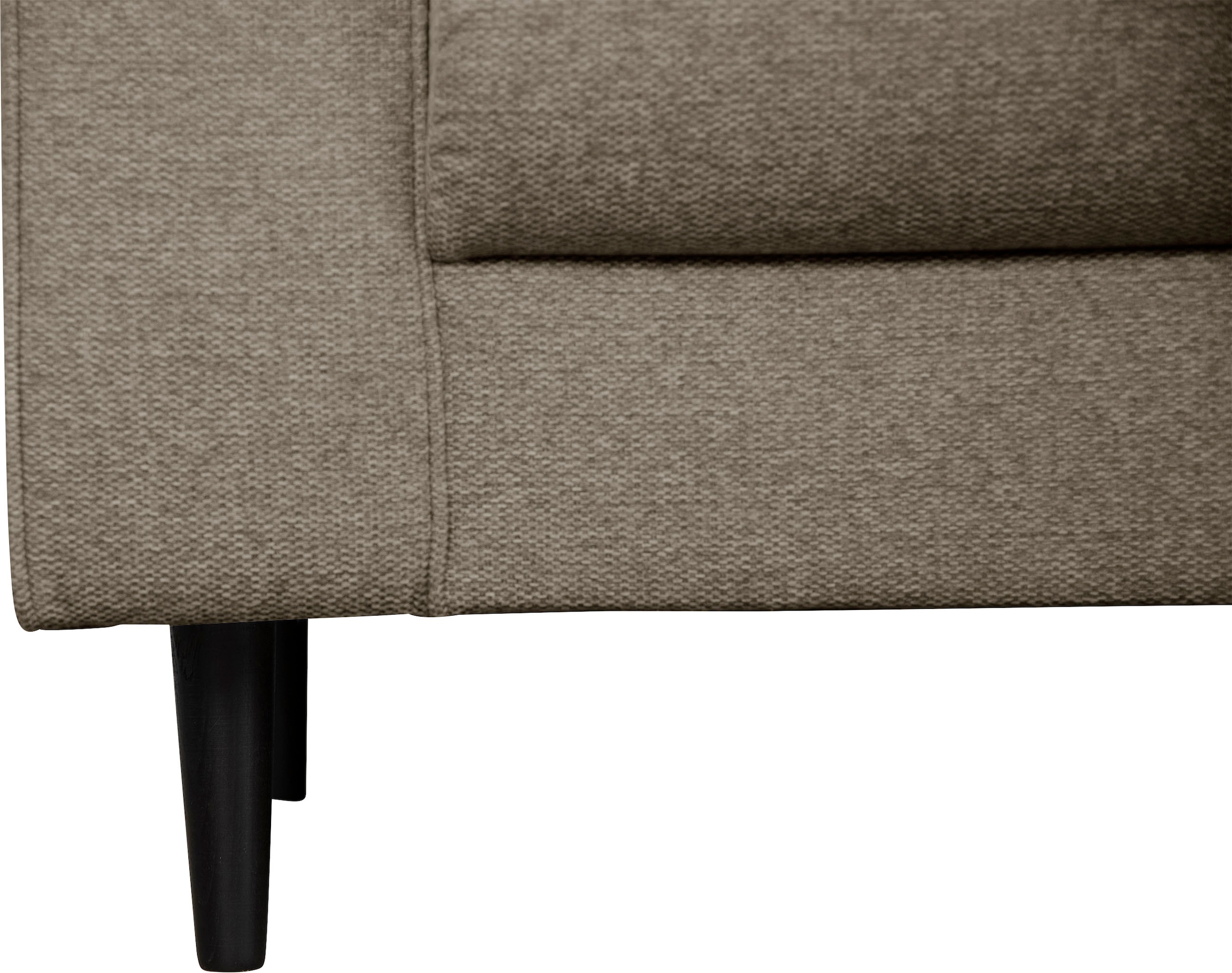 Home affaire 2-Sitzer »VEYRAS, hoher Sitzkomfort, Maße B/T/H:  162/84/76 cm« mit Wellenunterfederung, incl. Rückenkissen und Zierkissen