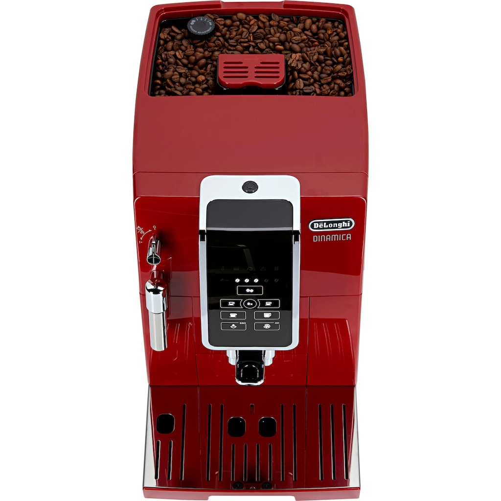 De'Longhi Kaffeevollautomat »Dinamica ECAM 358.15.R«, Sensor-Bedienfeld