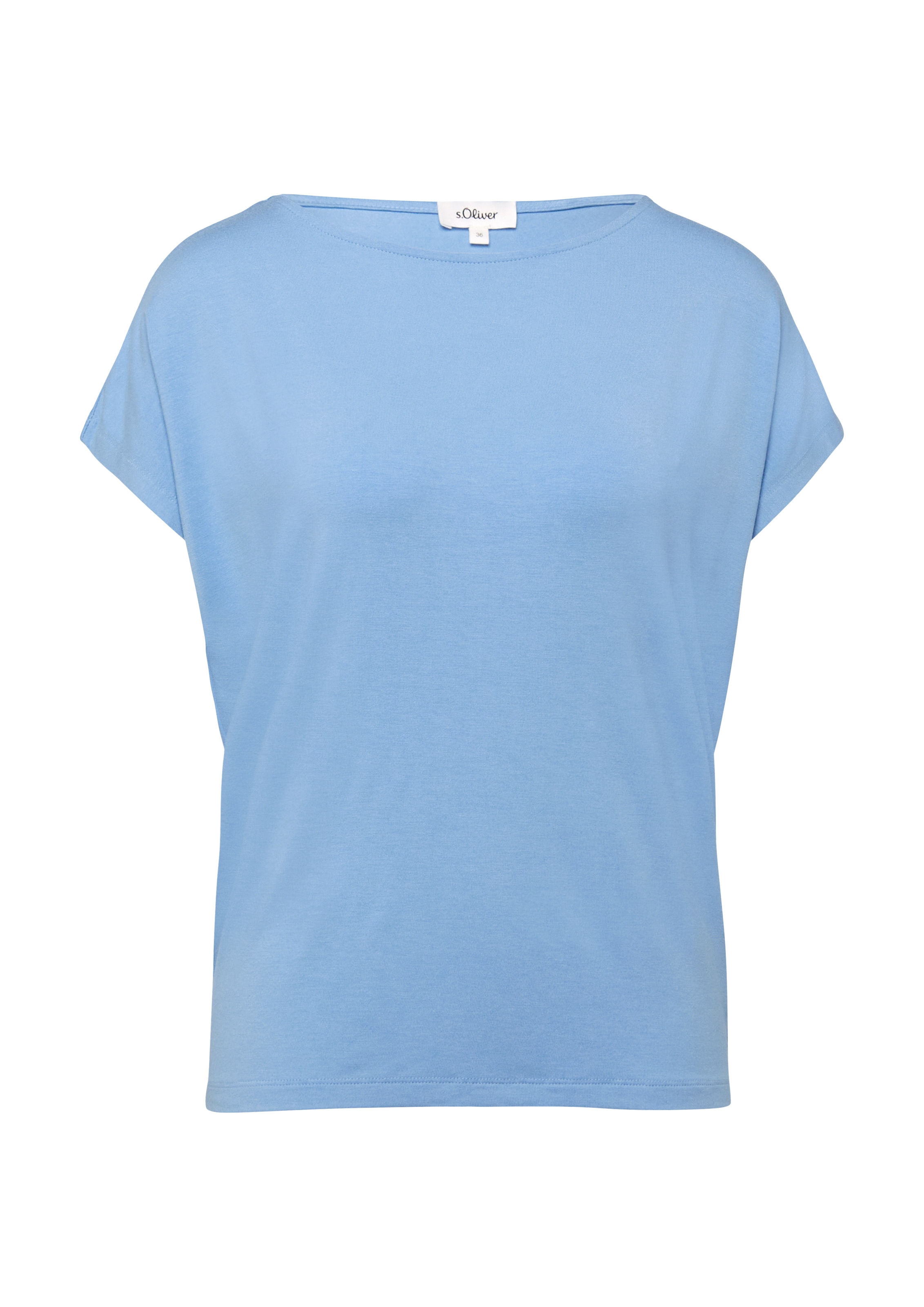 s.Oliver T-Shirt mit Markenlabel
