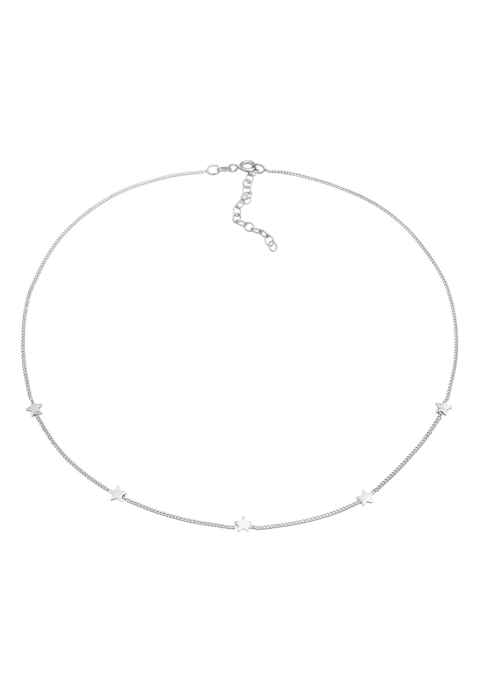 Elli Choker »Halskette Choker Stern Astro Trend 925 Silber«