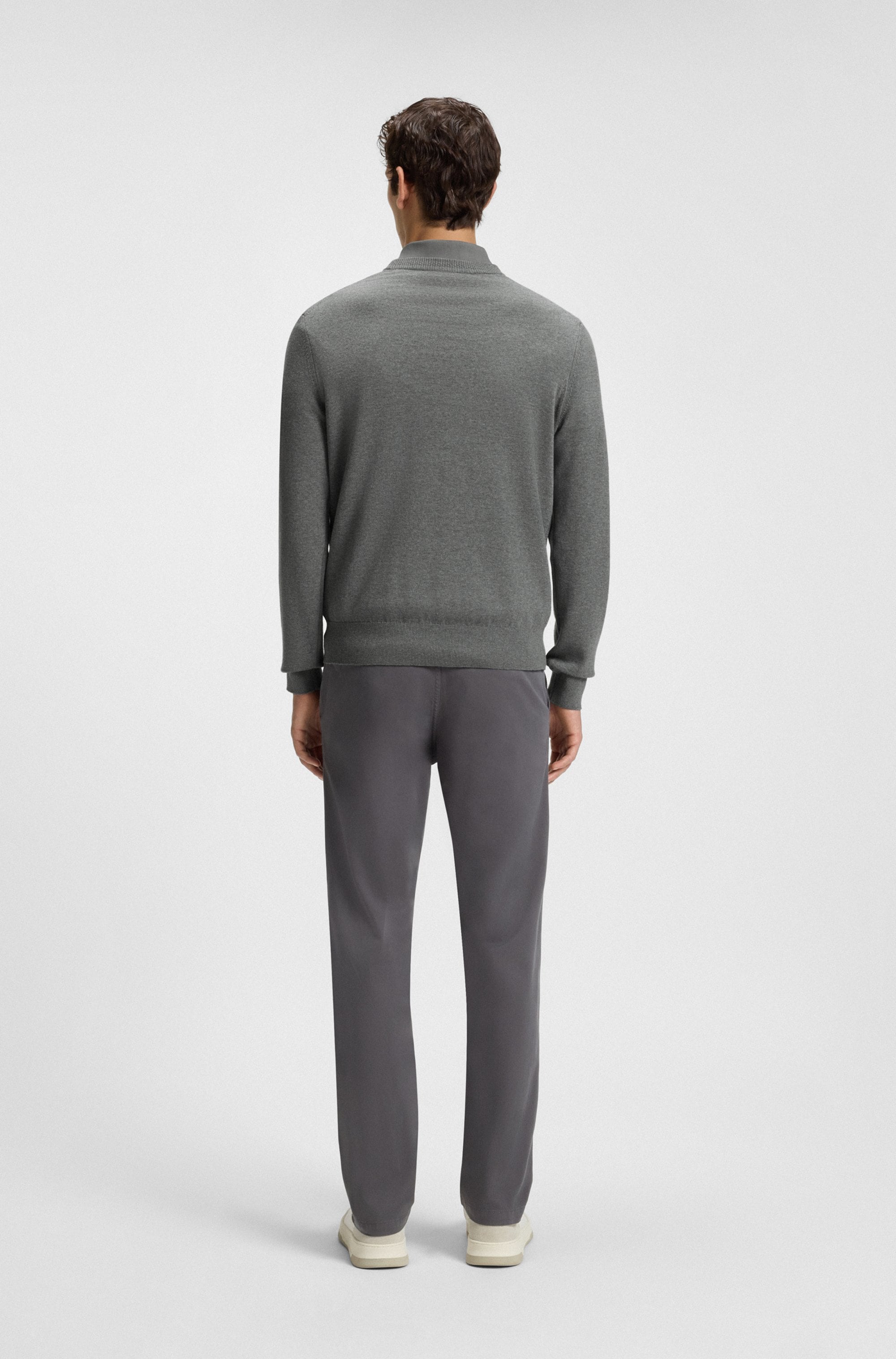 BOSS ORANGE Strickpullover »Kanovano« mit Rundhalsausschnitt