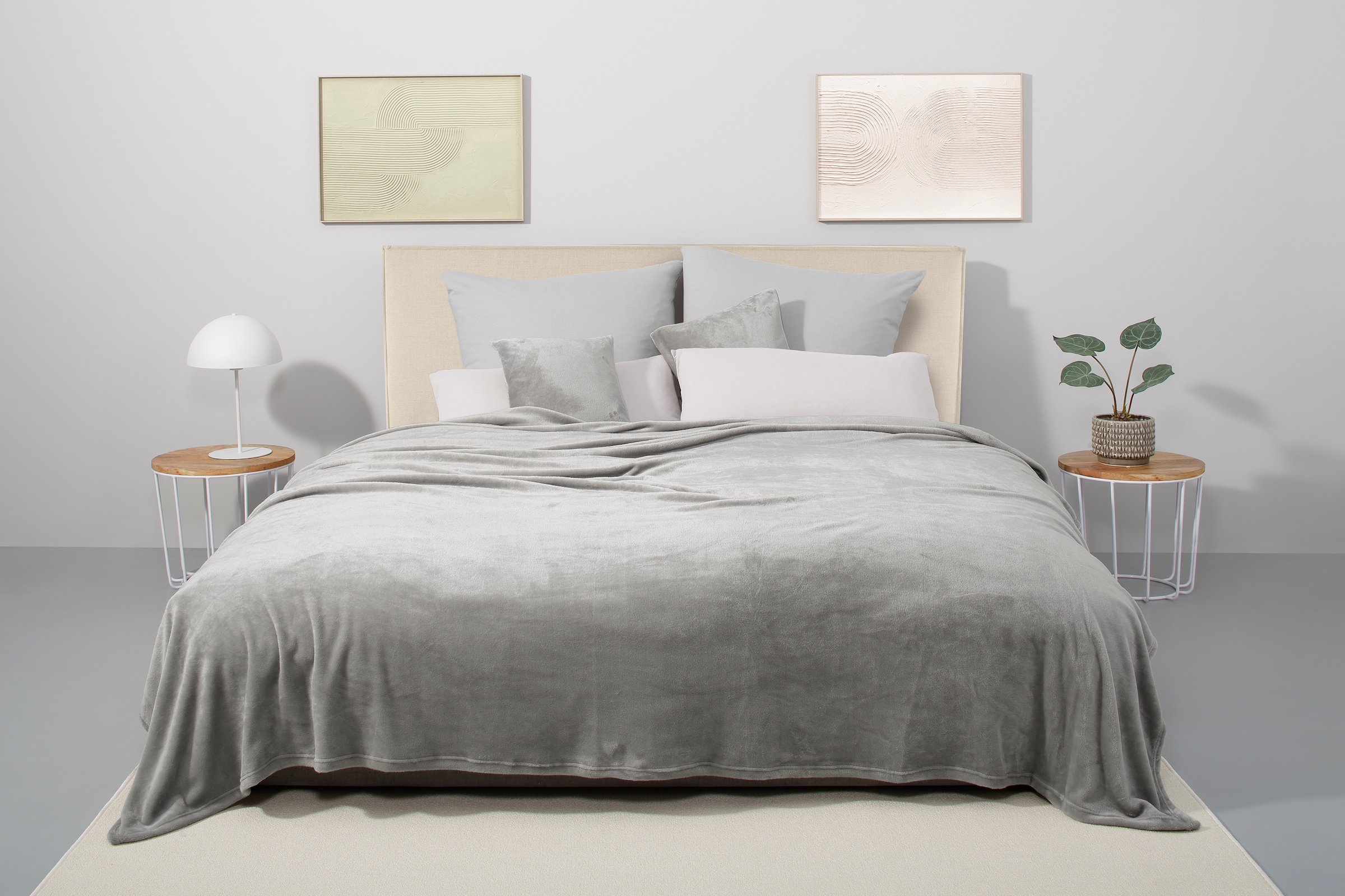 my home Tagesdecke »Desner3« mit Cashmere-Touch, viele Farben erhältlich, Decke ab 140x210 cm