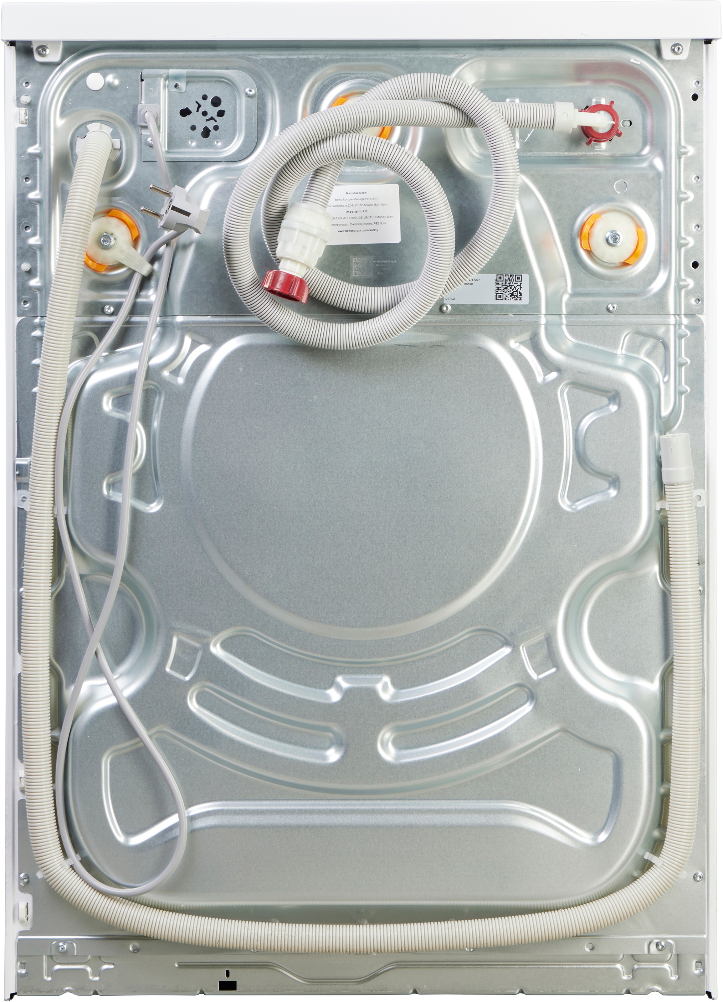 BAUKNECHT Waschmaschine »B WM 9A12 BC« 9 kg 1400 U/min Adaptive Wash – Intelligente Anpassung für perfekte Waschergebnisse