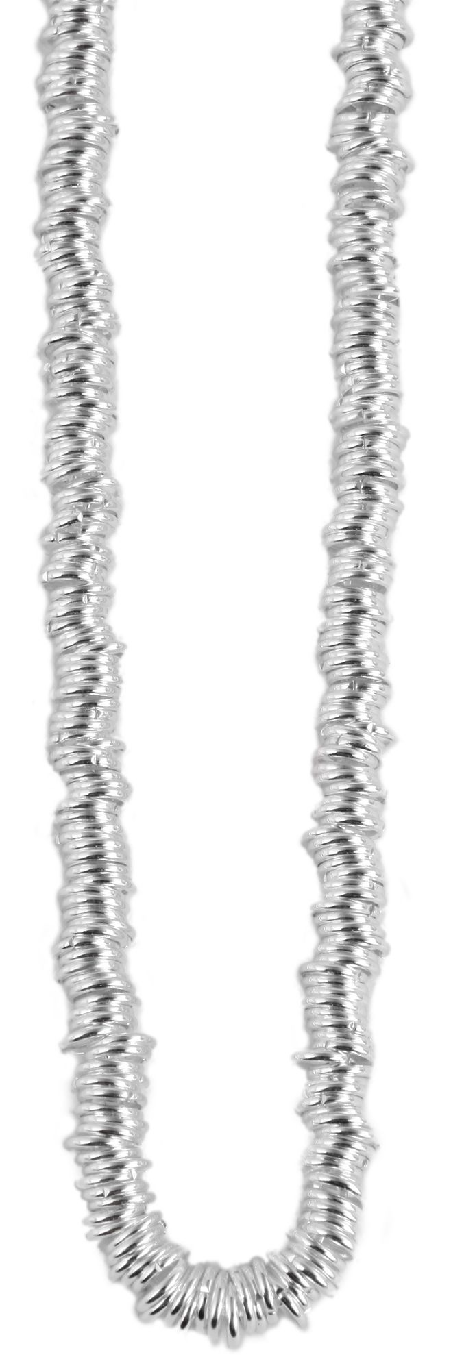 Adelia´s Gliederkette »Damen Halskette aus Edelstahl 48 cm«