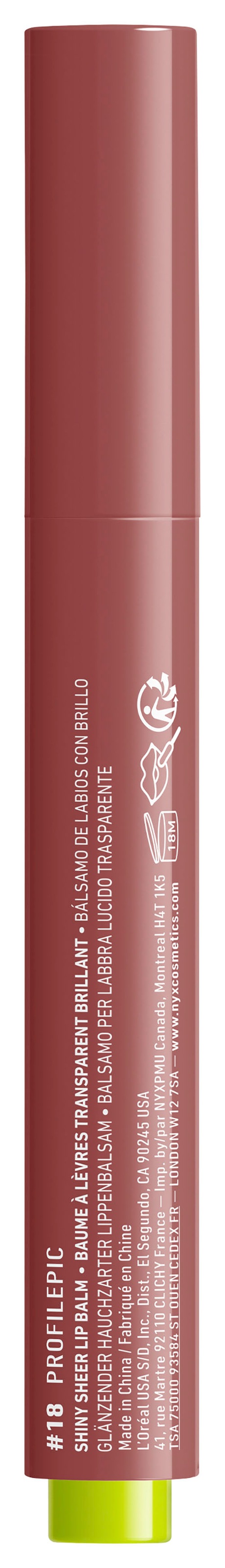 NYX Lippenstift »NYX Professional Makeup Fat Oil Slick Click«