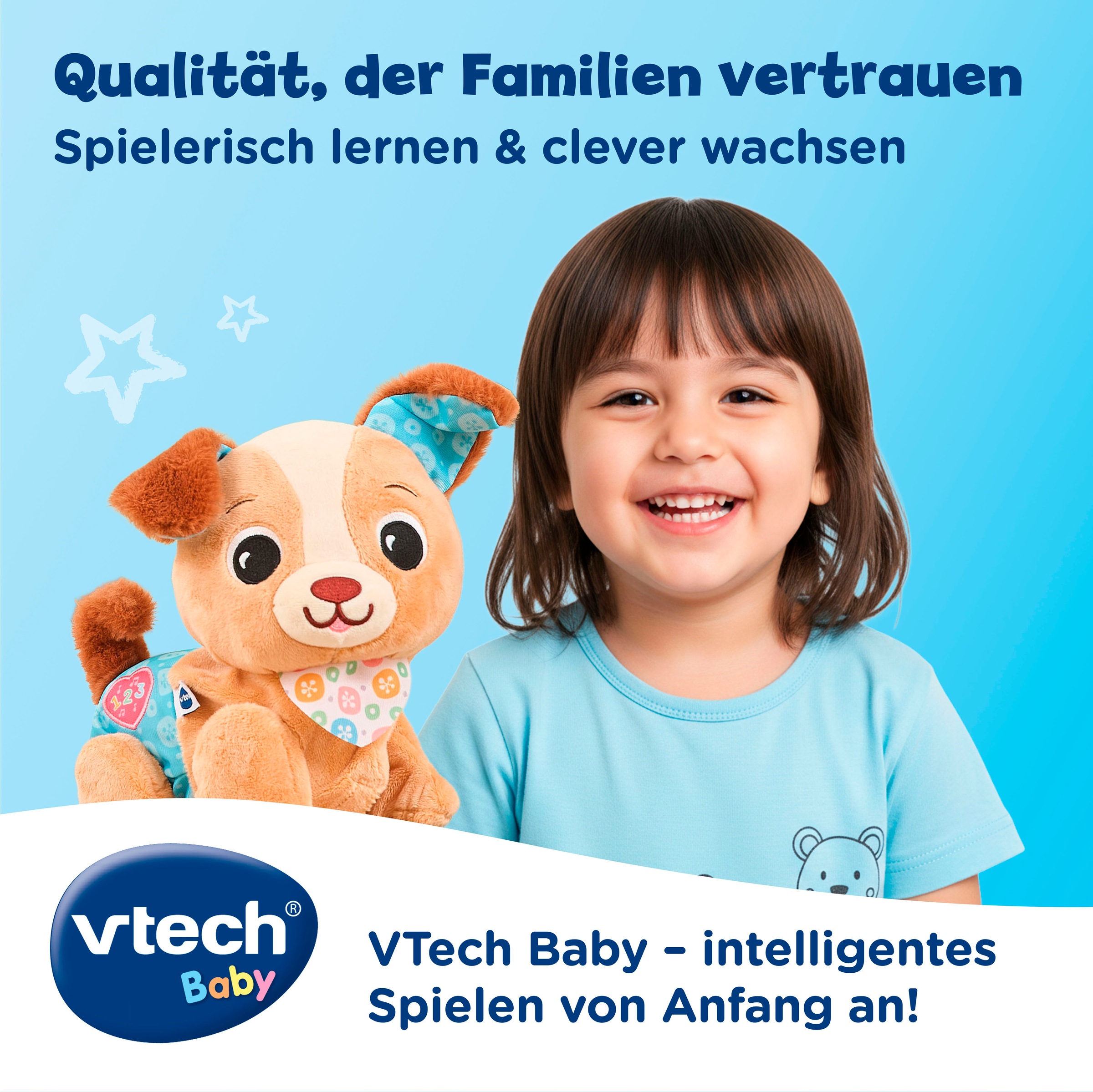 Vtech® Plüschfigur »Krabbel-mit-mir-Hündchen«