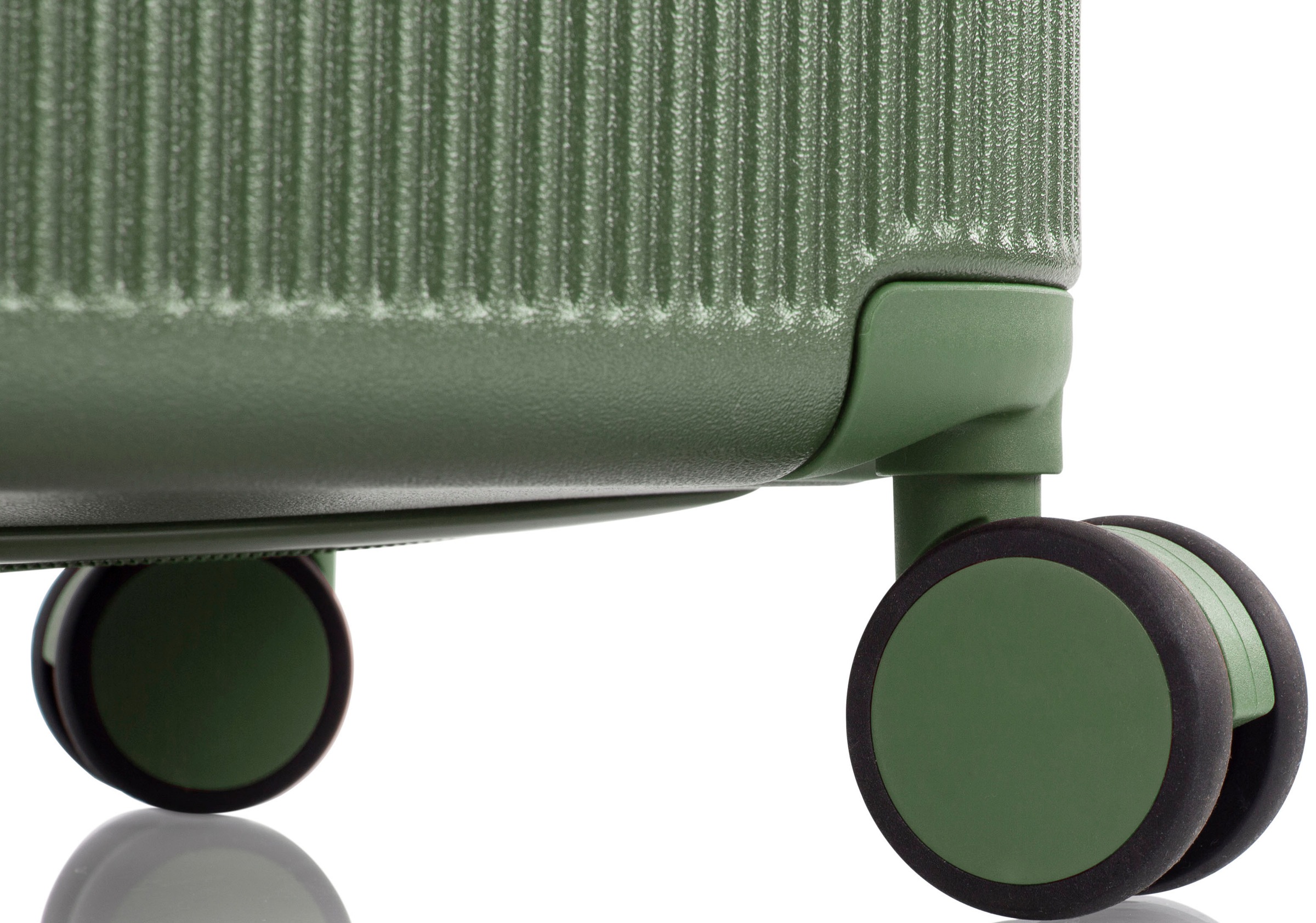 Heys Hartschalen-Trolley »Earthtone, 53 cm«, 4 Rollen, Handgepäck-Koffer Reisegepäck TSA-Schloss Volumenerweiterung
