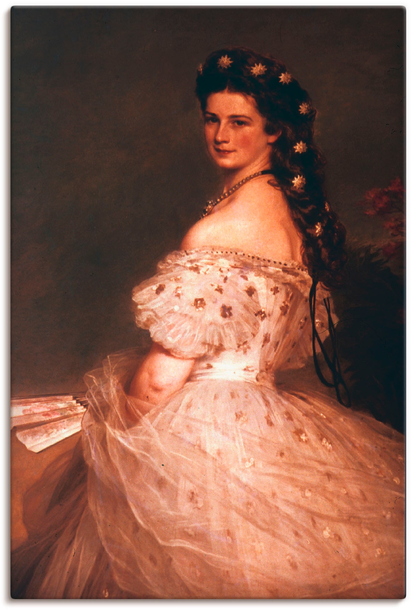 Artland Wandbild »Kaiserin Elisabeth von Österreich, 1865«, Menschen, (1 St.), als Leinwandbild, Poster in verschied. Größen