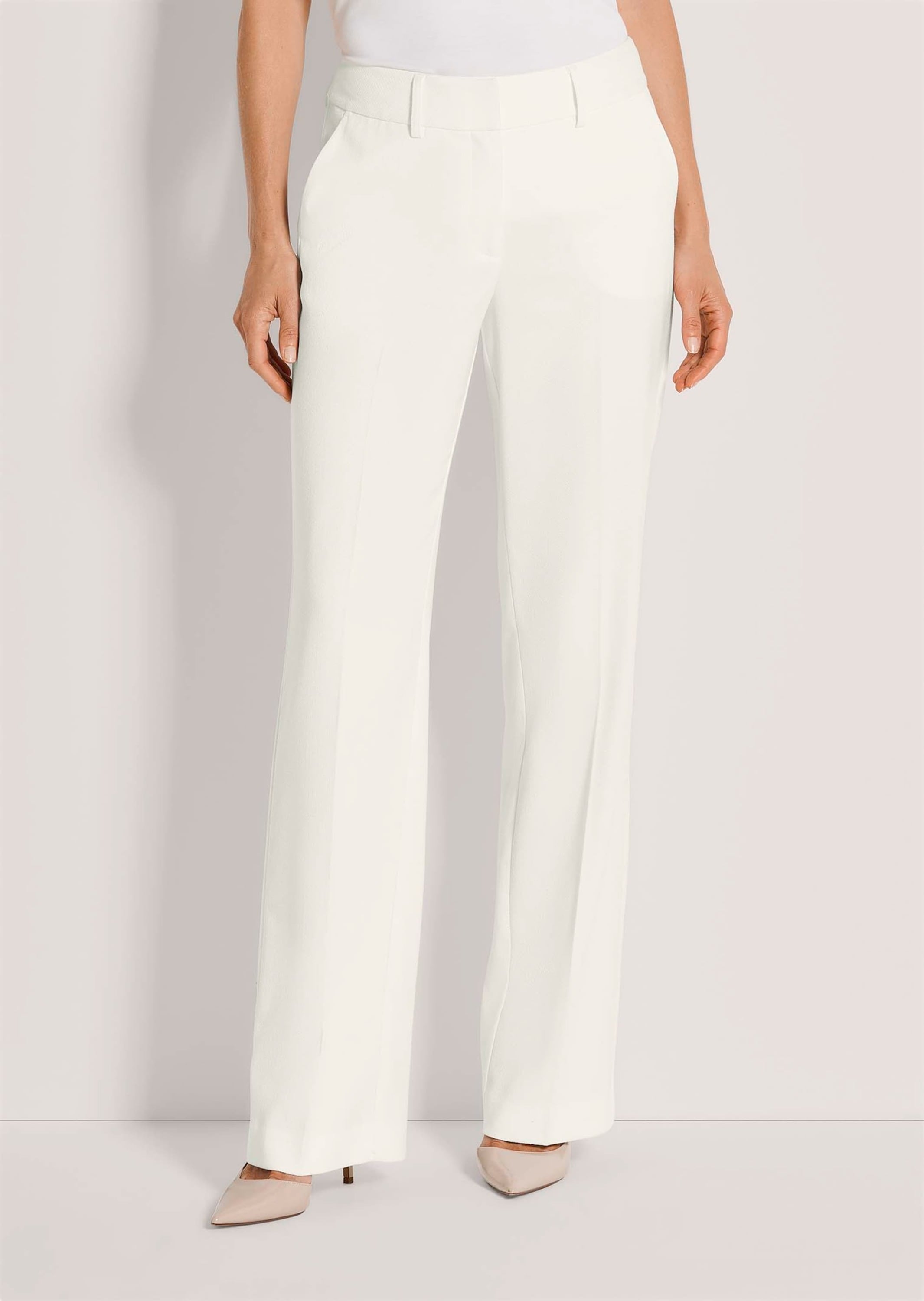 MADELEINE Stoffhose »Chinohose Elegante Bügelfaltenhose mit Struktur«