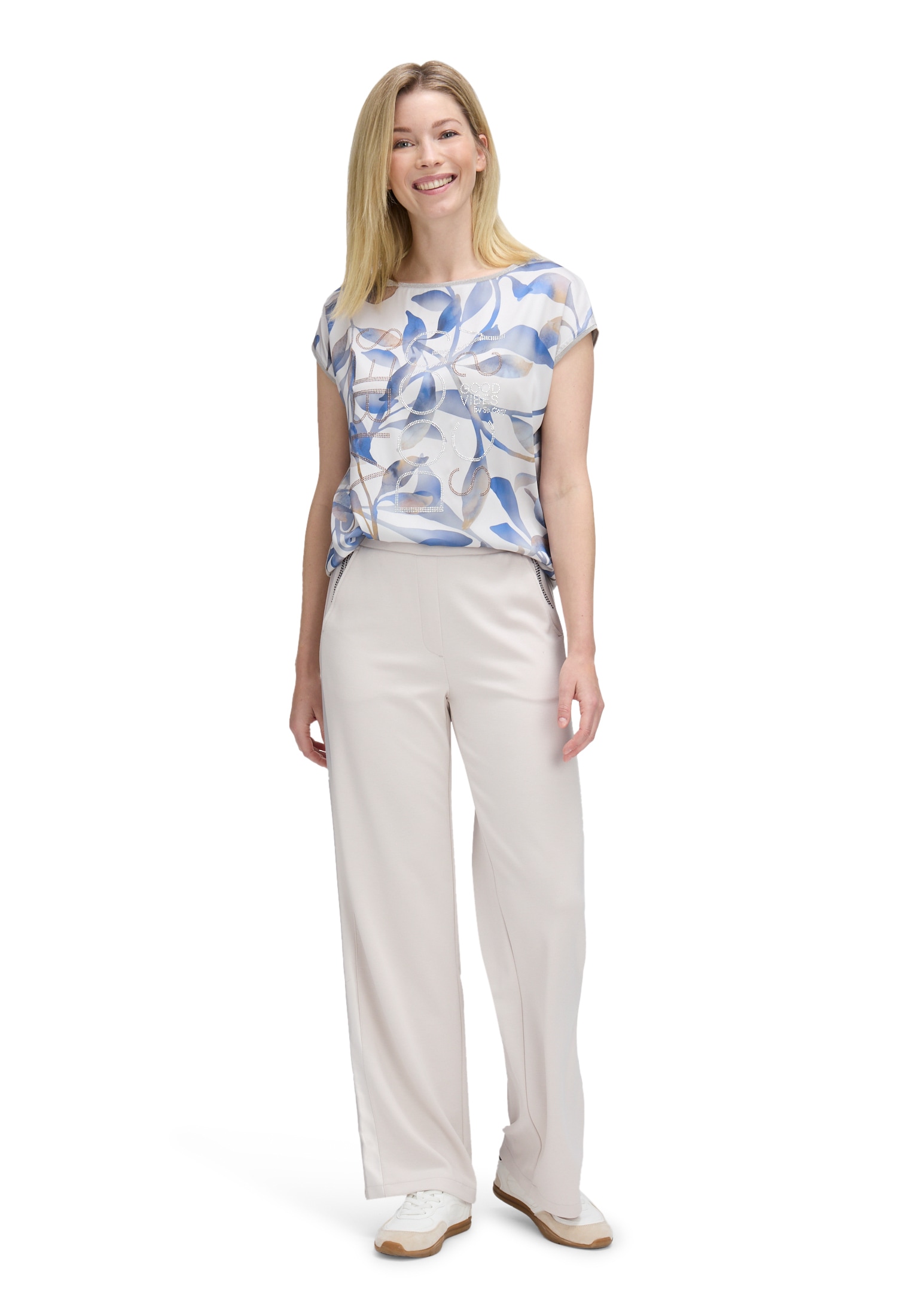Betty Barclay Kurzarmshirt »Blusenshirt mit Aufdruck«