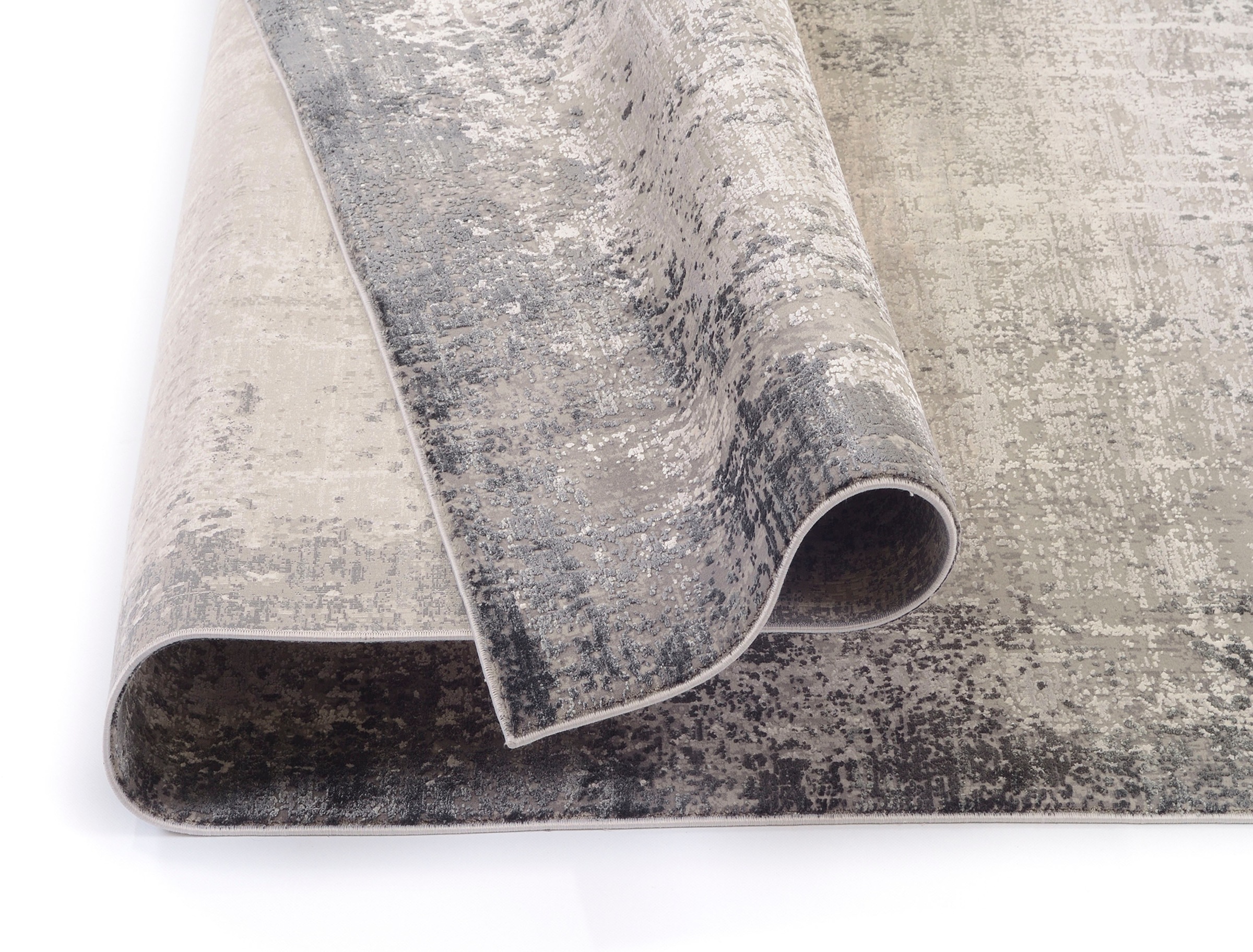 WK WOHNEN Teppich »BORDER« rechteckig 8 mm Höhe hochwertiger Viskoseanteil, samtweiche Oberfläche mit 3 D Effekt