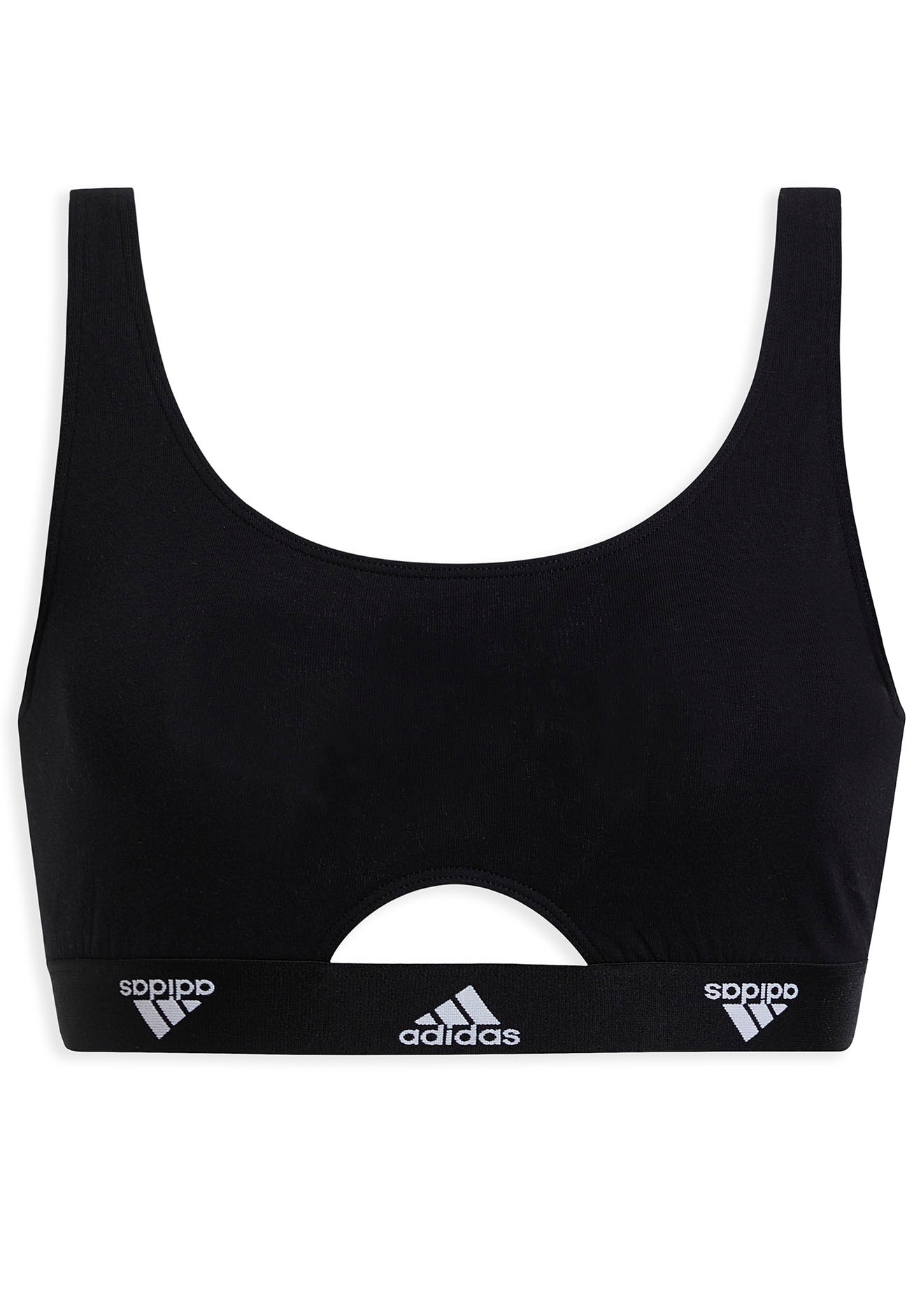 adidas Sportswear Bralette »"Real Cool Cotton"«, schnell trocknend + feuchtigskeitsabsorbierend