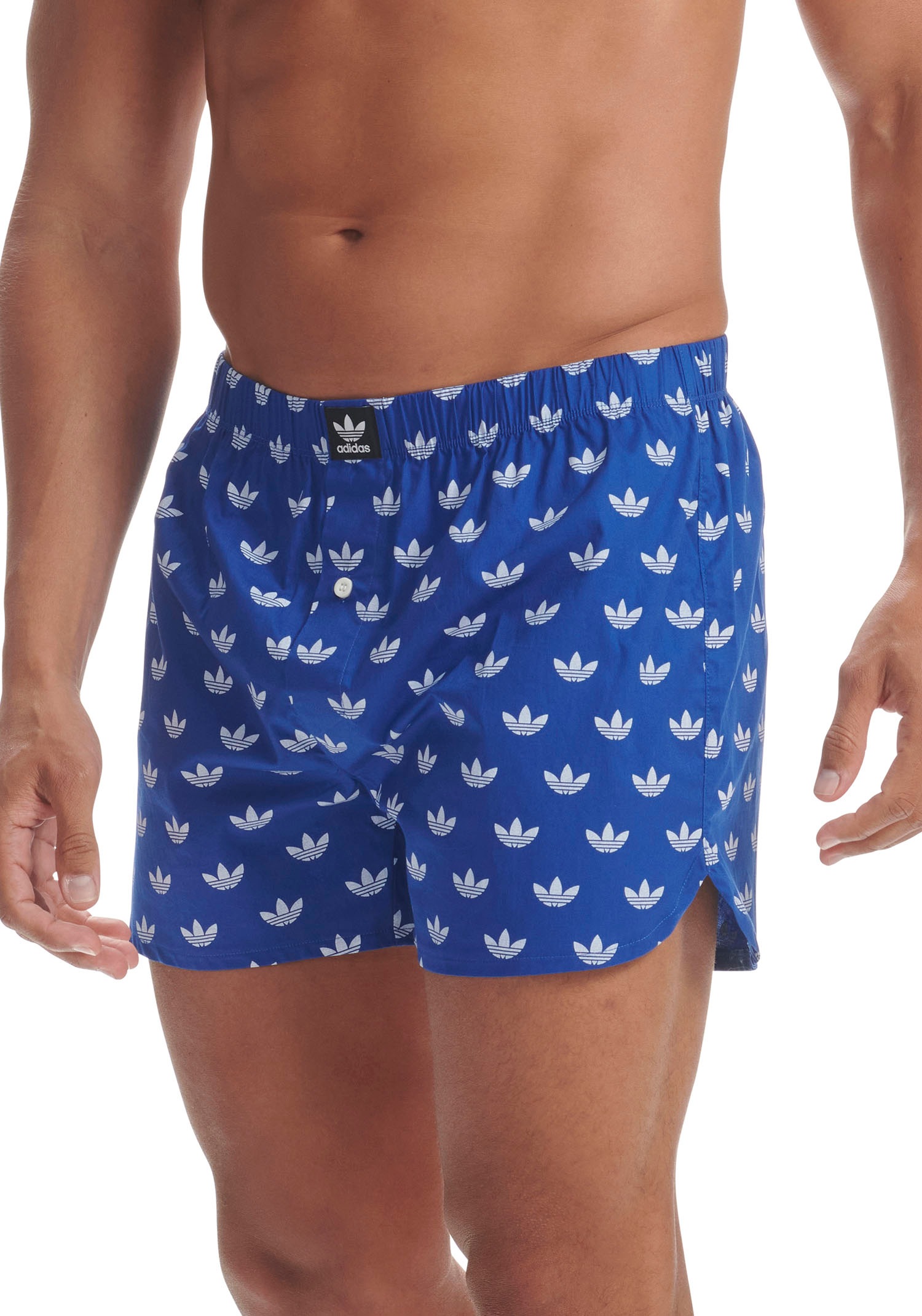 adidas Originals Webboxer »Comfort Cotton«, (2er Pack), mit Allover-Logoprint