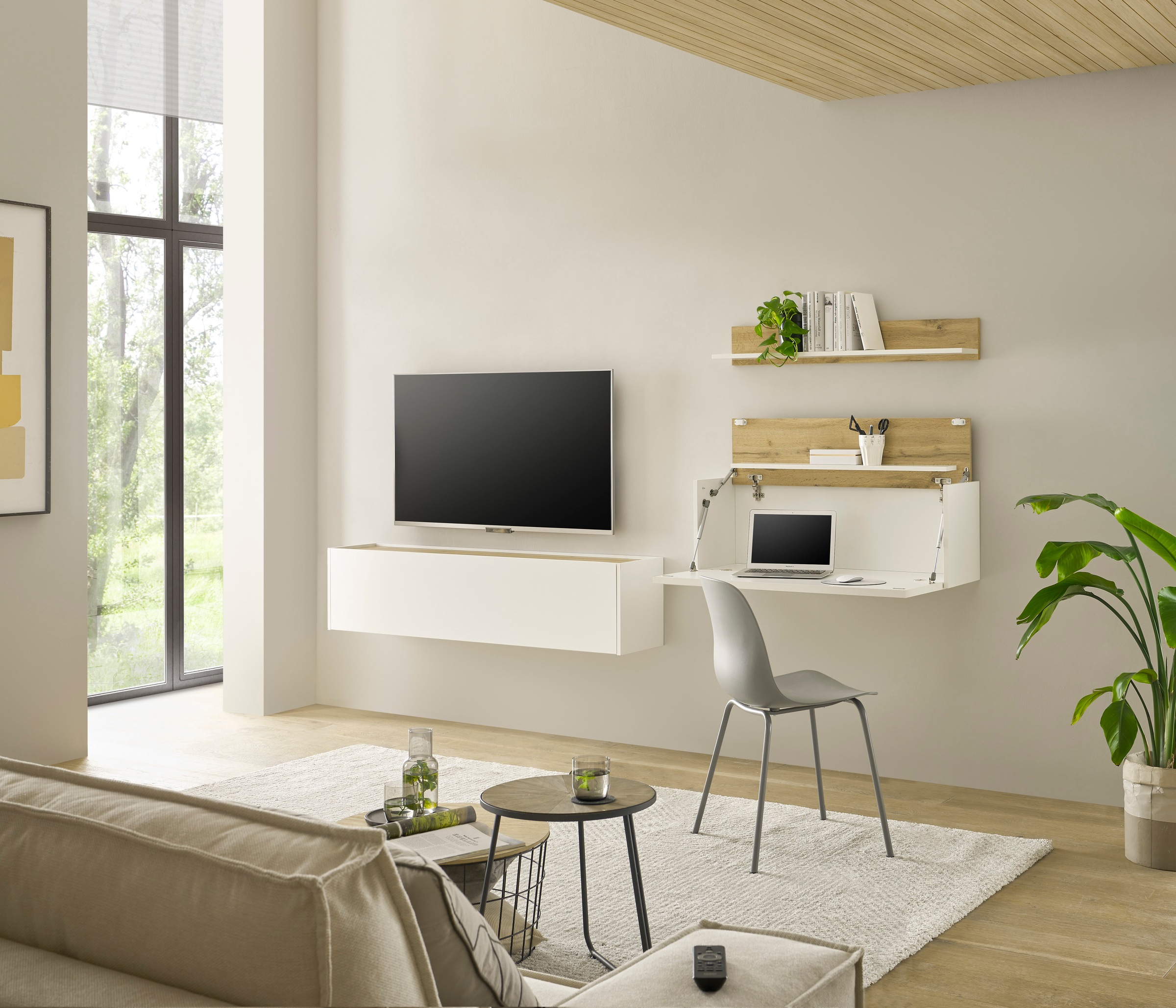 INOSIGN Büromöbel-Set »CiTY/GiRON« Set, 3 Stk. tlg. Home Office