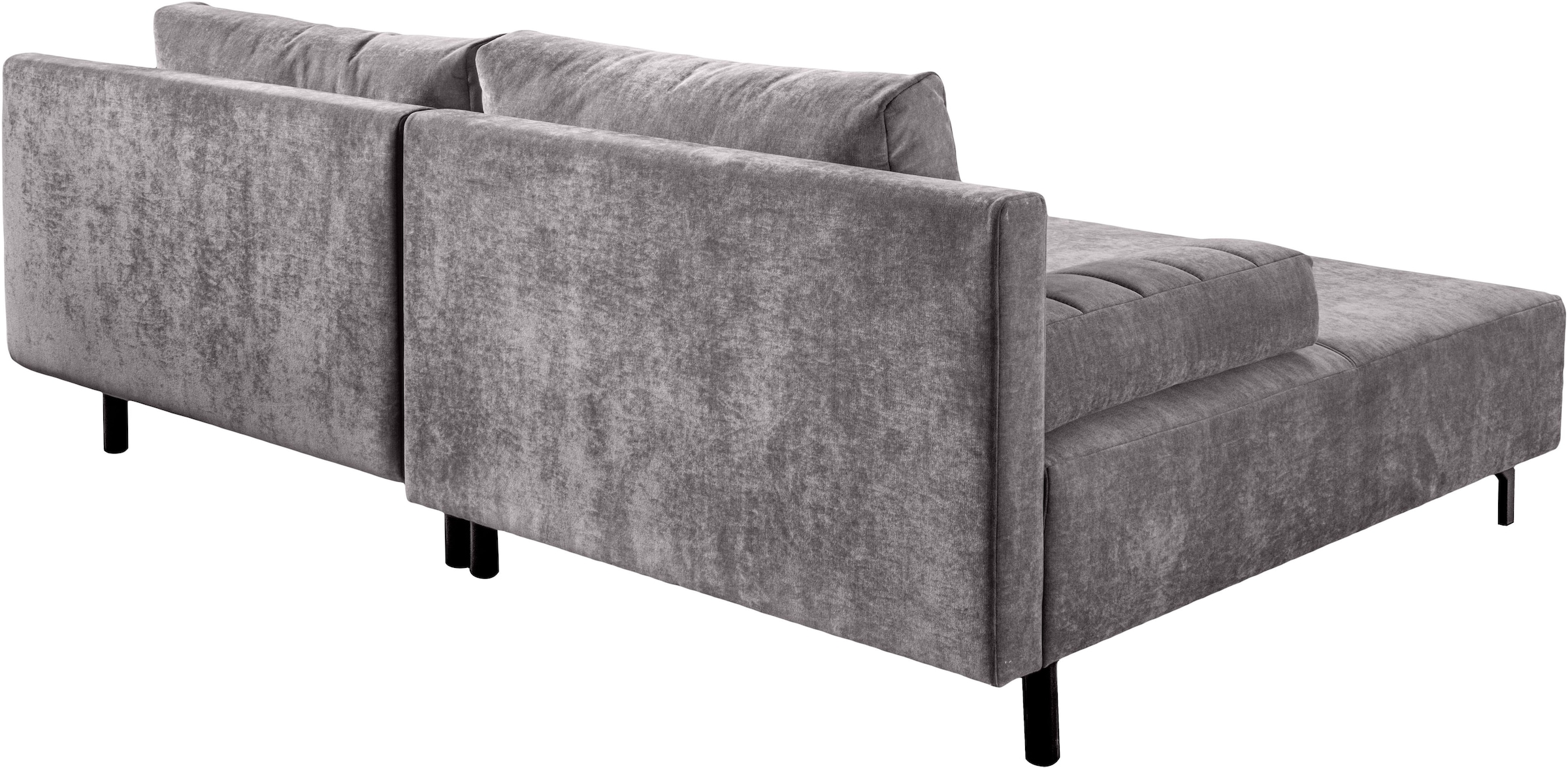 exxpo - sofa fashion Ecksofa »Cambria, B/T: 262/171 cm, hochbeiniges, modernes Design« inkl. Bettfunktion und Bettkasten, 15 cm bodenfrei, L-Form