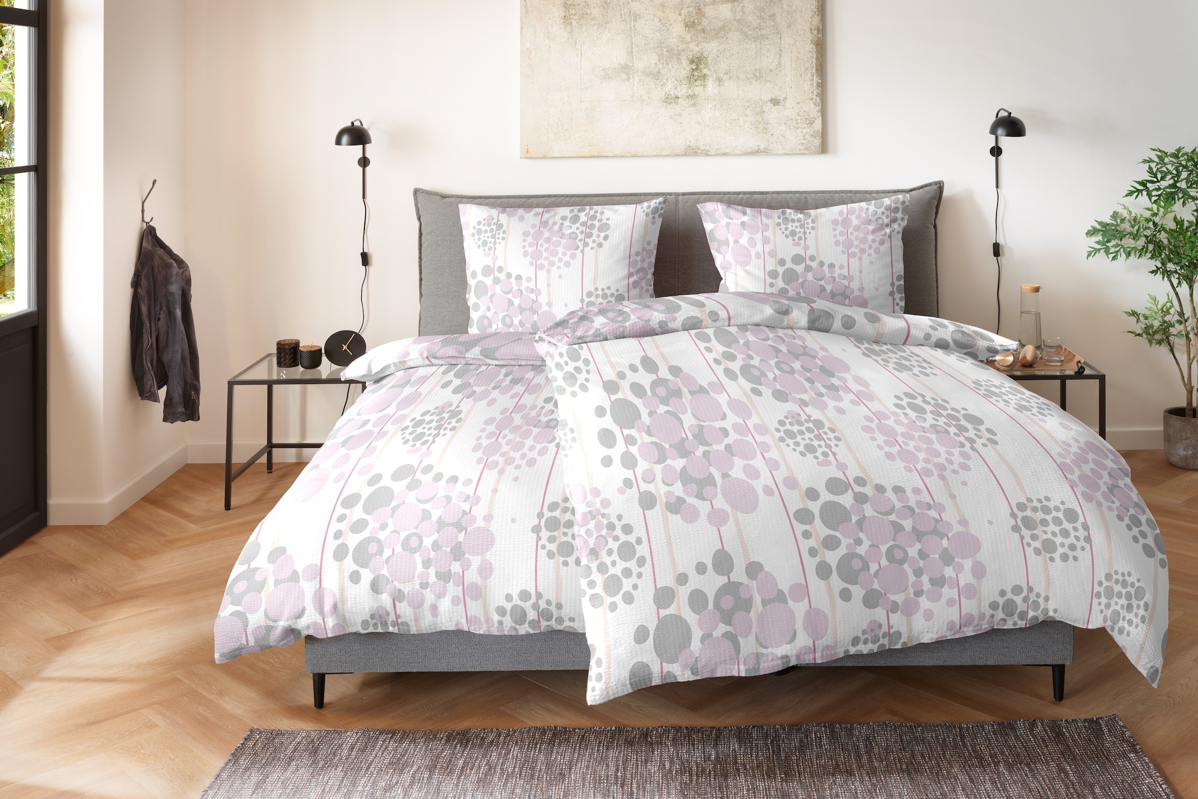 Primera Bettwäsche »Soft-Seersucker-Bettwäsche Florence« 2