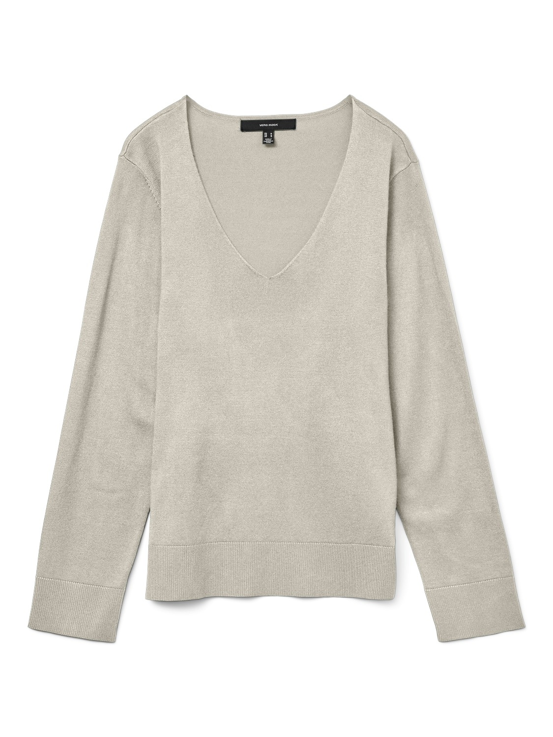 Vero Moda Strickpullover »VMSILJE LS V-NECK PULLOVER GA NOOS«