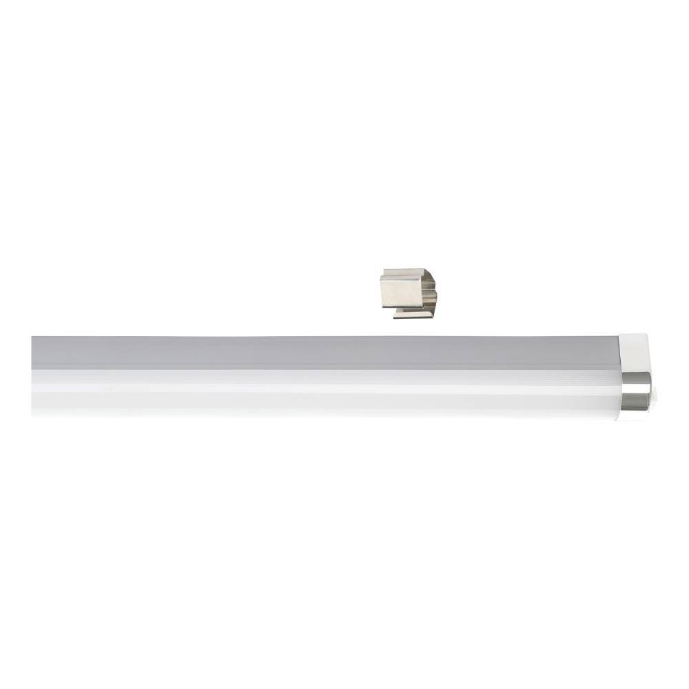 EGLO LED-Deckenleuchte »TRAGACETE 1« in silber und chrom aus Kunststoff, Stahl / inkl. LED fest integriert - 15,5 Watt, Länge ca. 60 cm