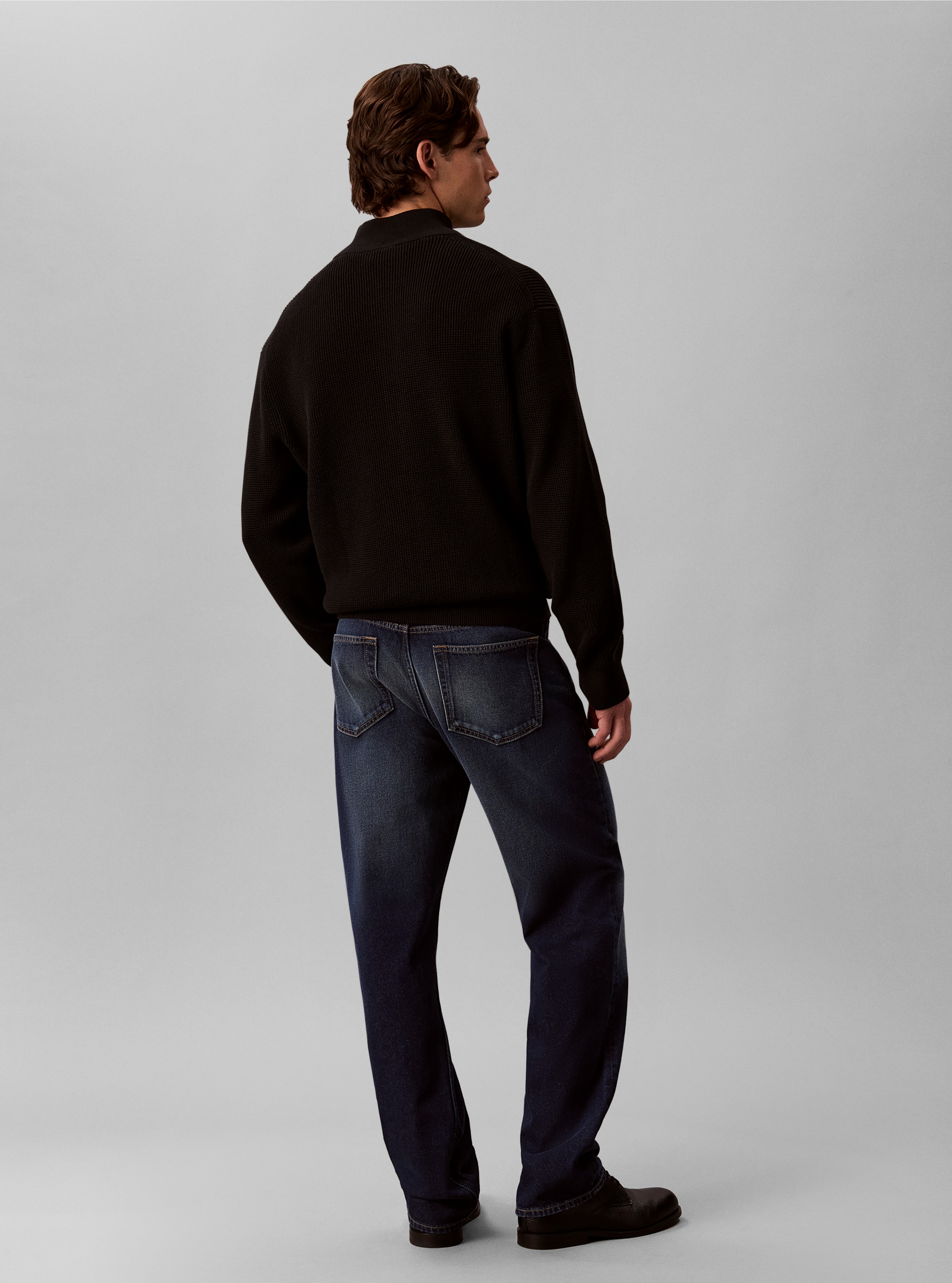 Calvin Klein Jeans Troyer Regular fit mit Troyerkragen