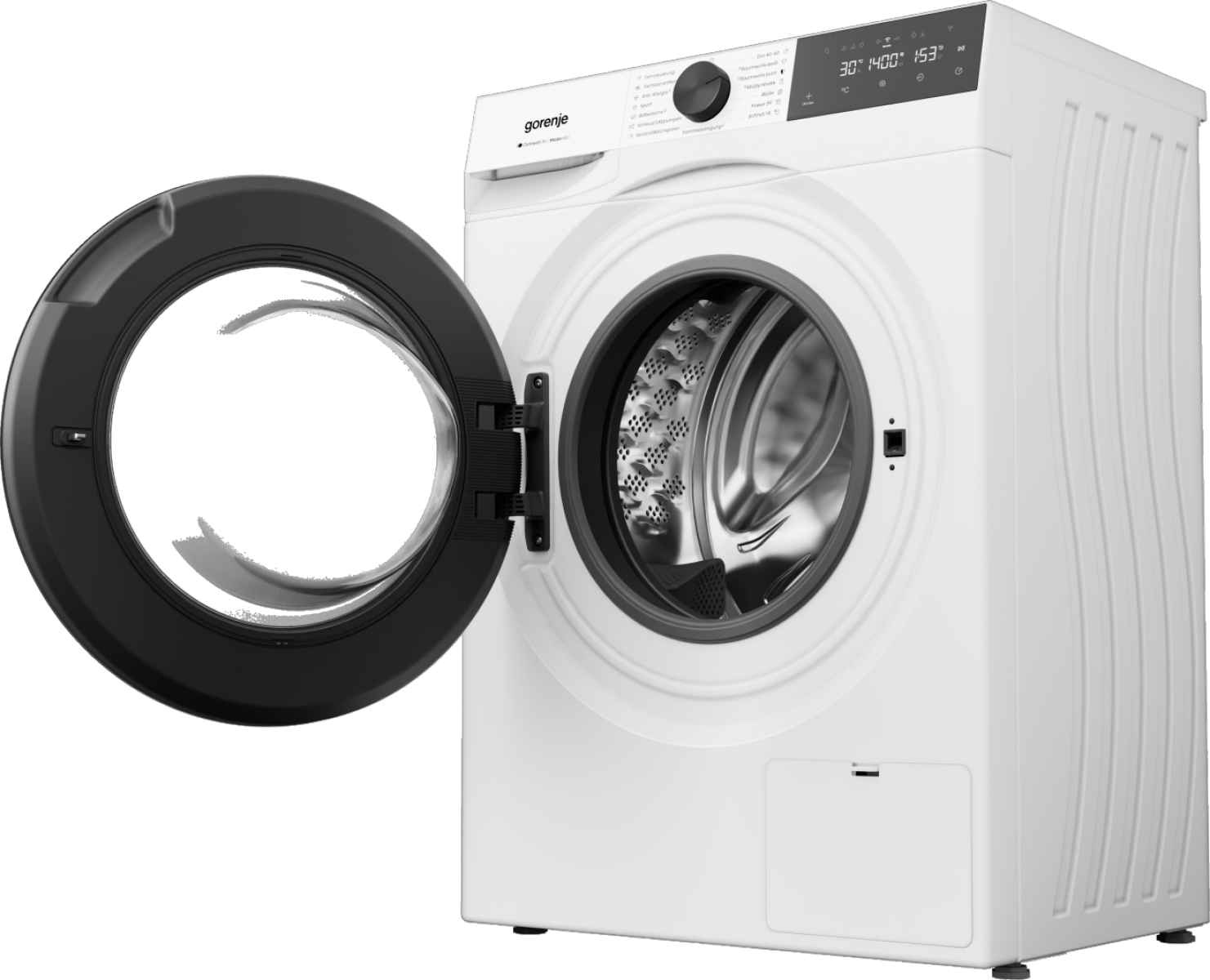 GORENJE Waschmaschine G400 »Wave G4S74A21« 7 kg 1400 U/min 20% besser als Energieklasse A, Trommelreinigungsprogramm