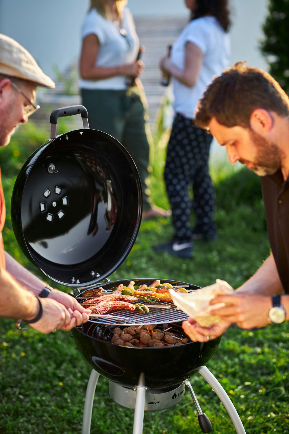 RÖSLE Kohlekorb »25033«, (2 tlg.), Körbe für gleichmäßige Hitze, für Kugelgrills mit 60 cm Ø, Stahl