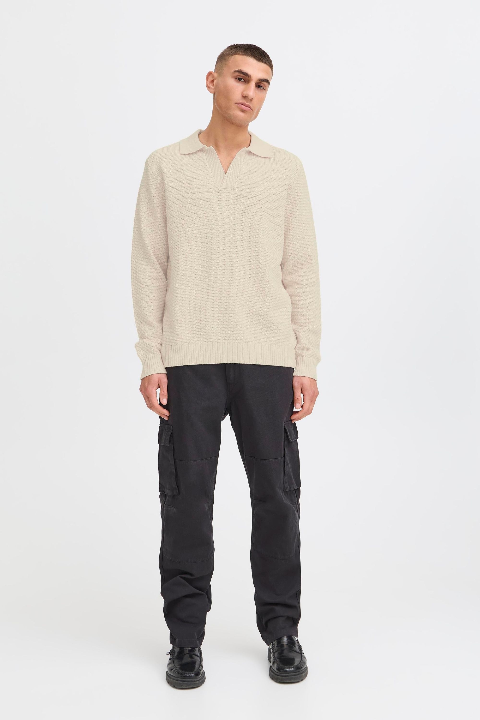 !Solid Strickfleece-Pullover »Strickpullover SDRHETT«