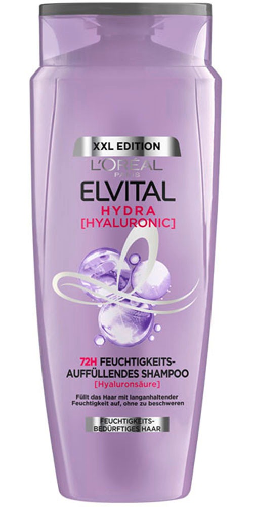L'ORÉAL PARIS Haarshampoo »Feuchtigkeit spendendes Shampoo«, (Packung, 6 tlg.), mit Hyaluron