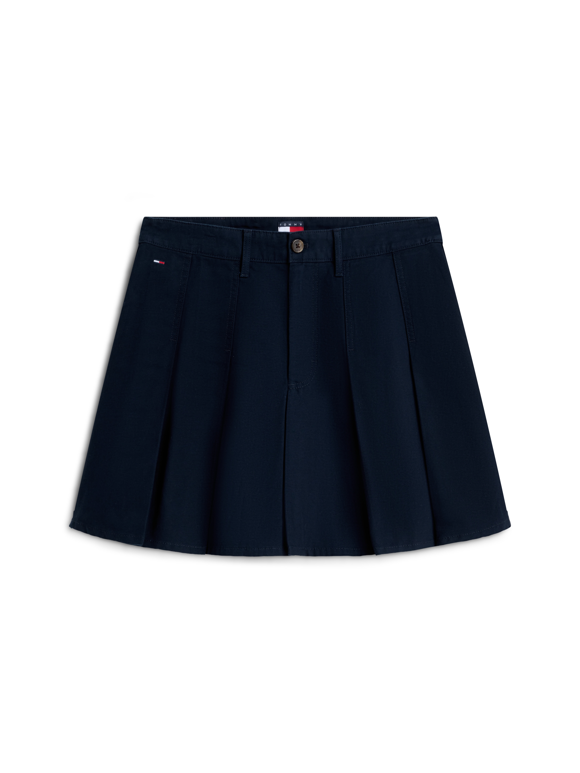 Tommy Jeans Minirock »TJW GMD PLEATED MINI SKIRT« Baumwolle, Plisseefalten