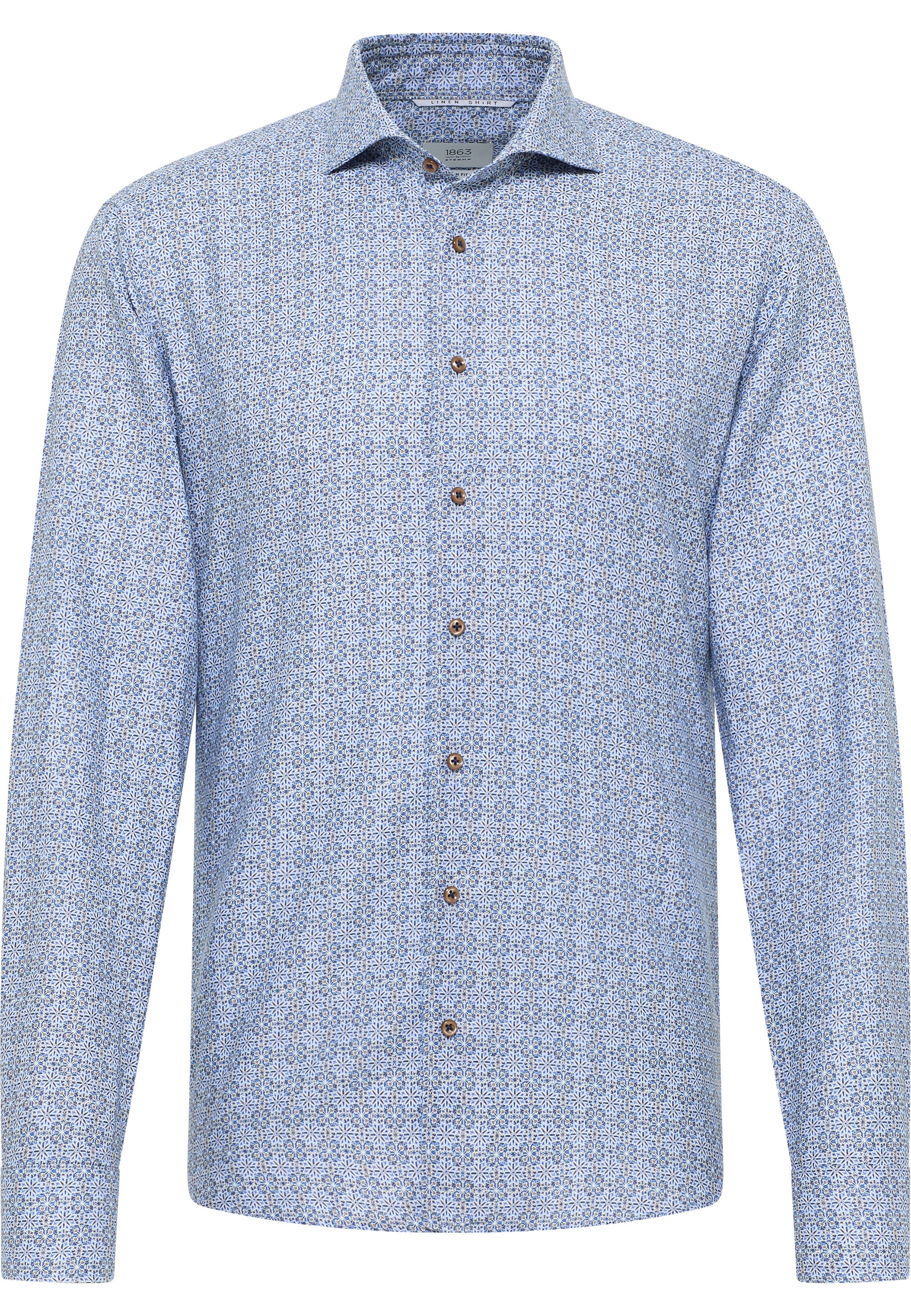 Eterna Langarmhemd »SLIM FIT«, EASY IRON (bügelleicht)