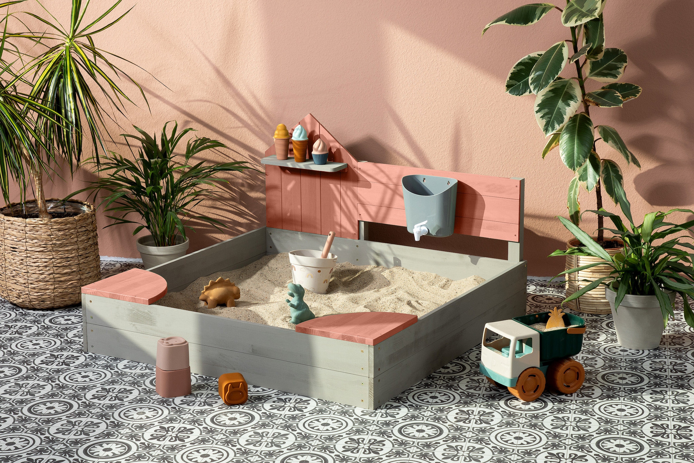 MUDDY BUDDY® Sandkasten »Sandkasten Cozy House«