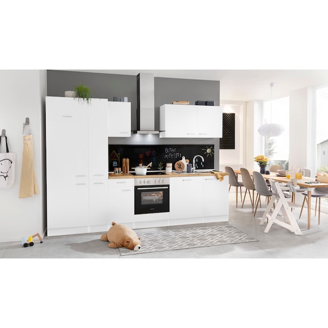 OPTIFIT Küchenzeile »Iver«, 300 cm breit, inklusive Elektrogeräte der Marke  HANSEATIC online bei OTTO