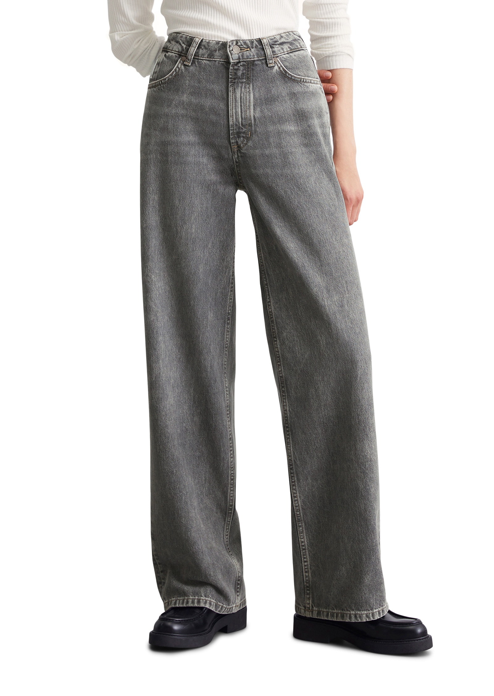 Weite Jeans, weite Form, 5-Pocket-Style